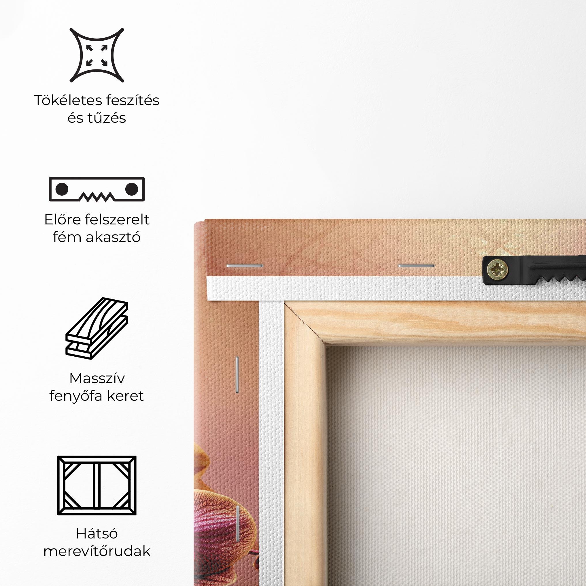 Vászonkép Purple Cream Orchid mockup 5