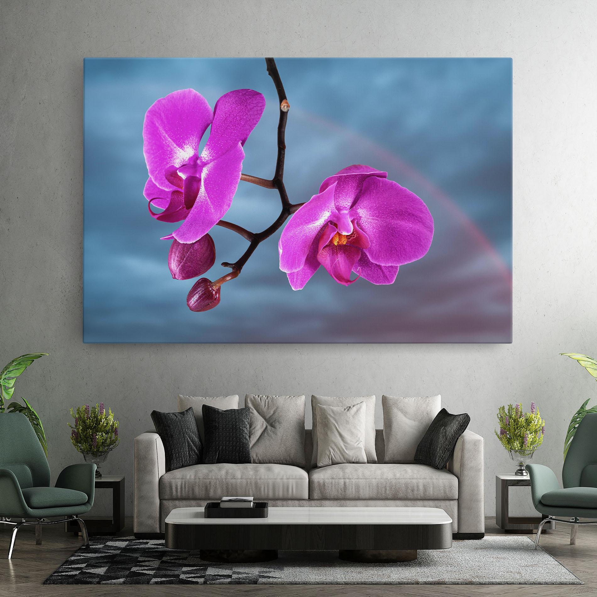 Vászonkép Sky Purple Orchid mockup 7