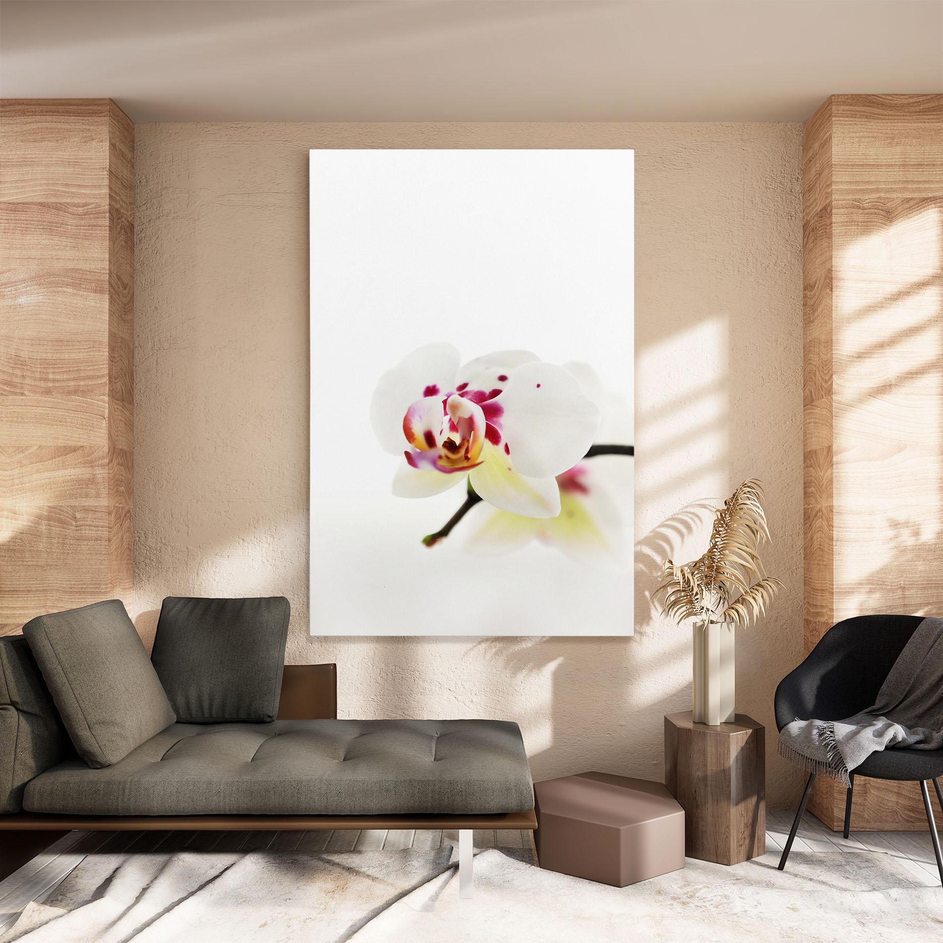 Vászonkép Clean White Orchid mockup 8