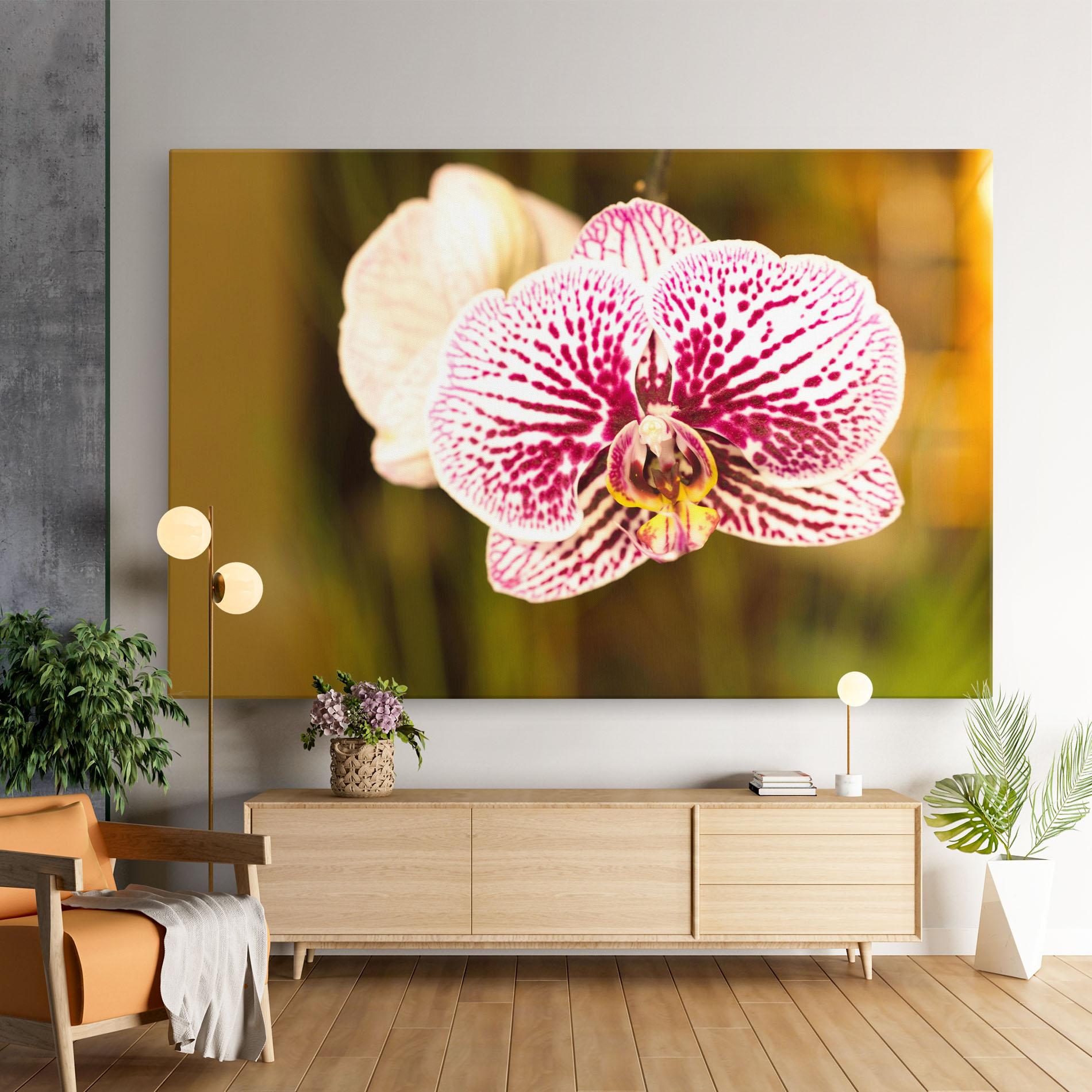 Vászonkép Garden Orchids mockup 9