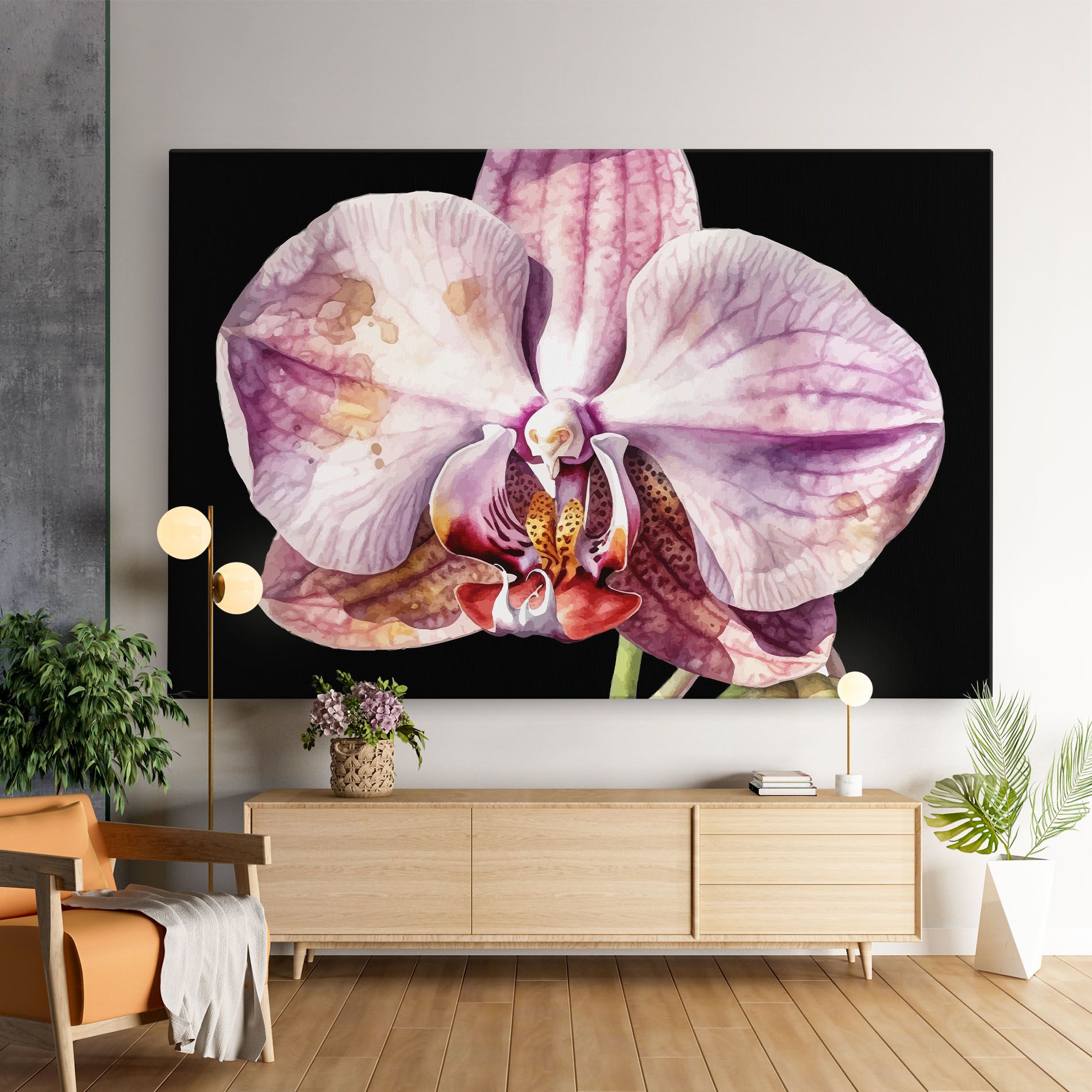 Painted Orchid mockup 9