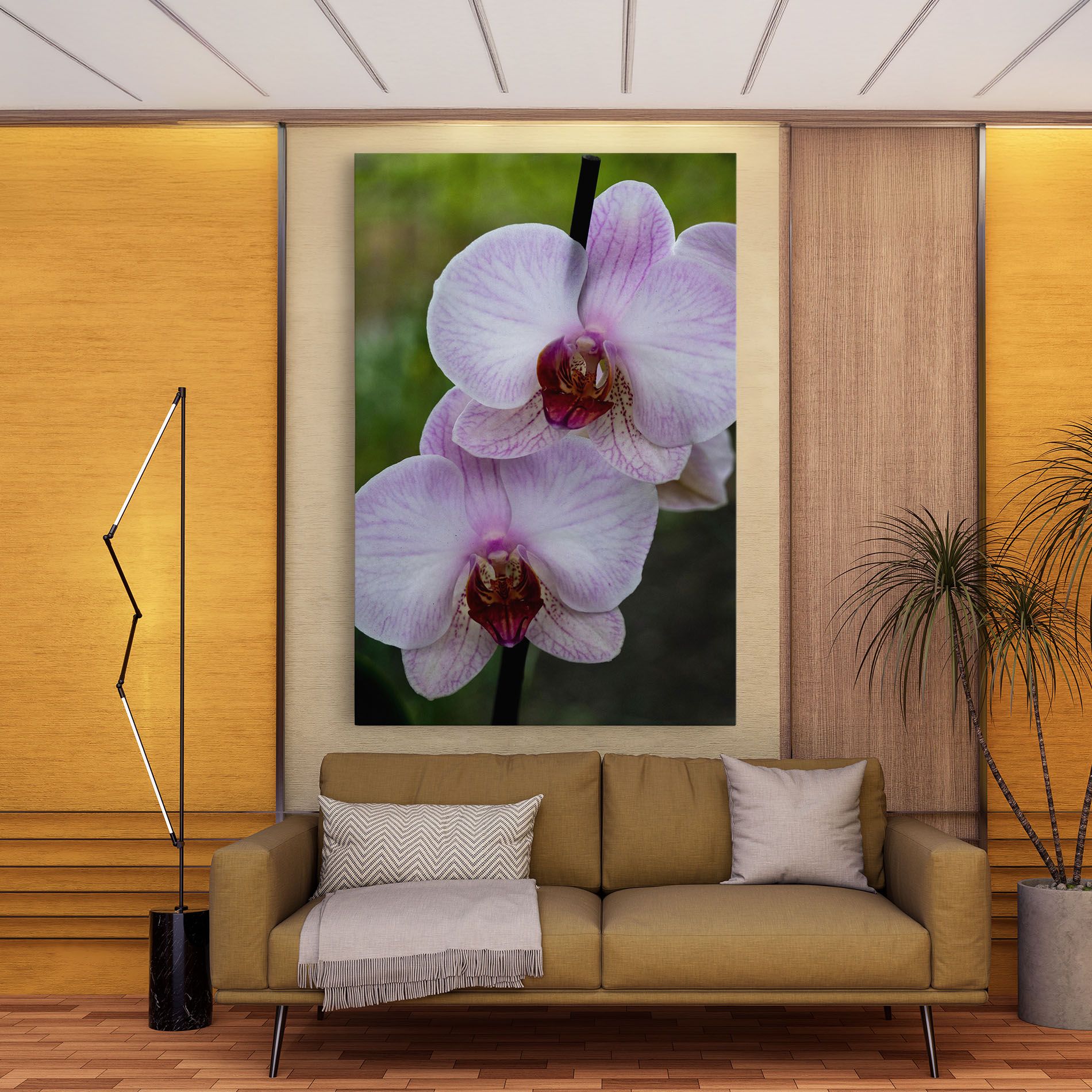Garden Light Purple Orchid mockup 9