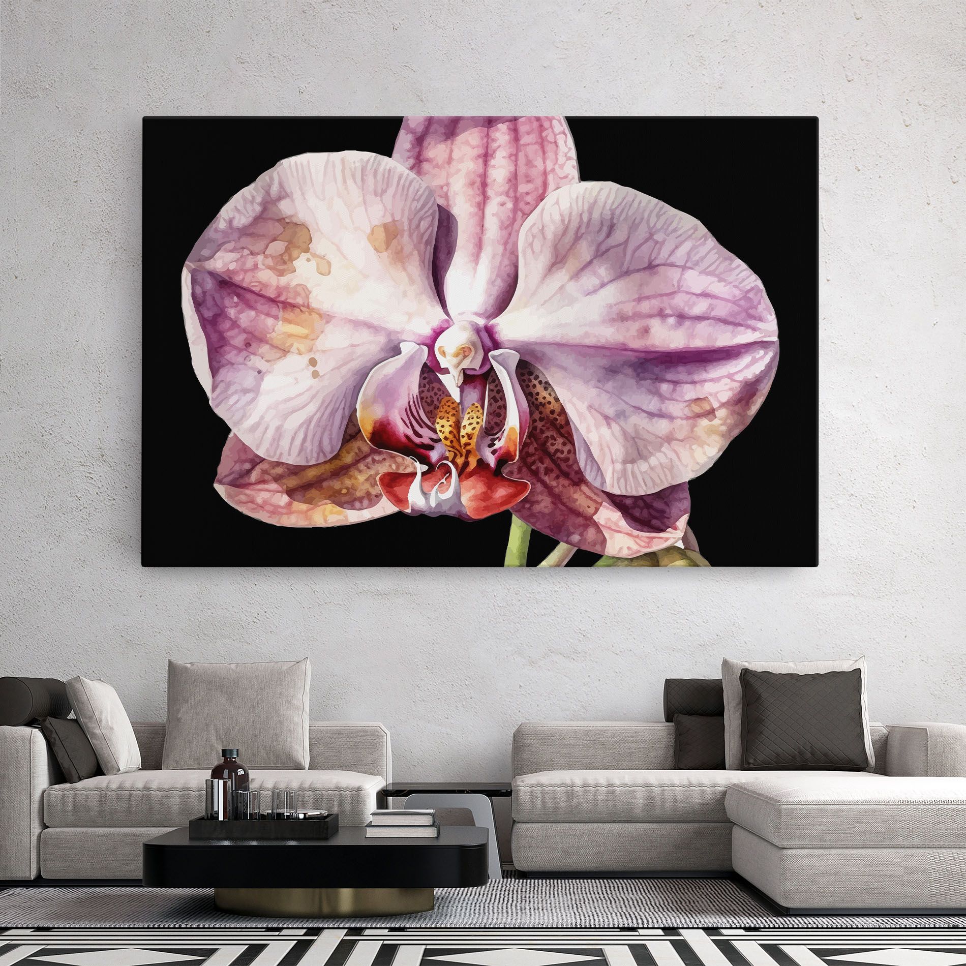 Painted Orchid mockup 2