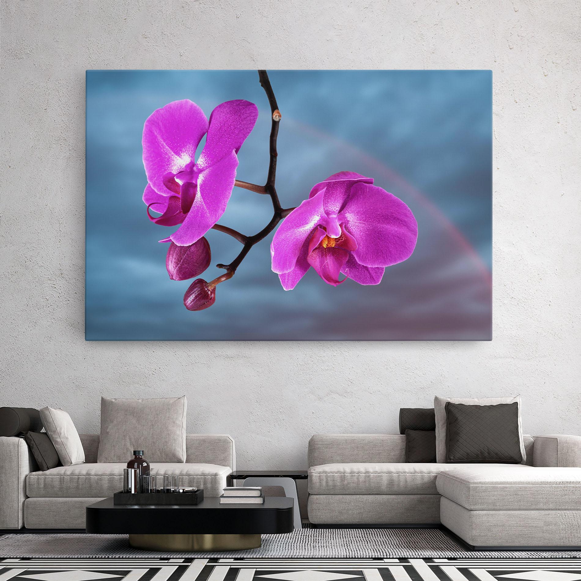 Vászonkép Sky Purple Orchid mockup 2