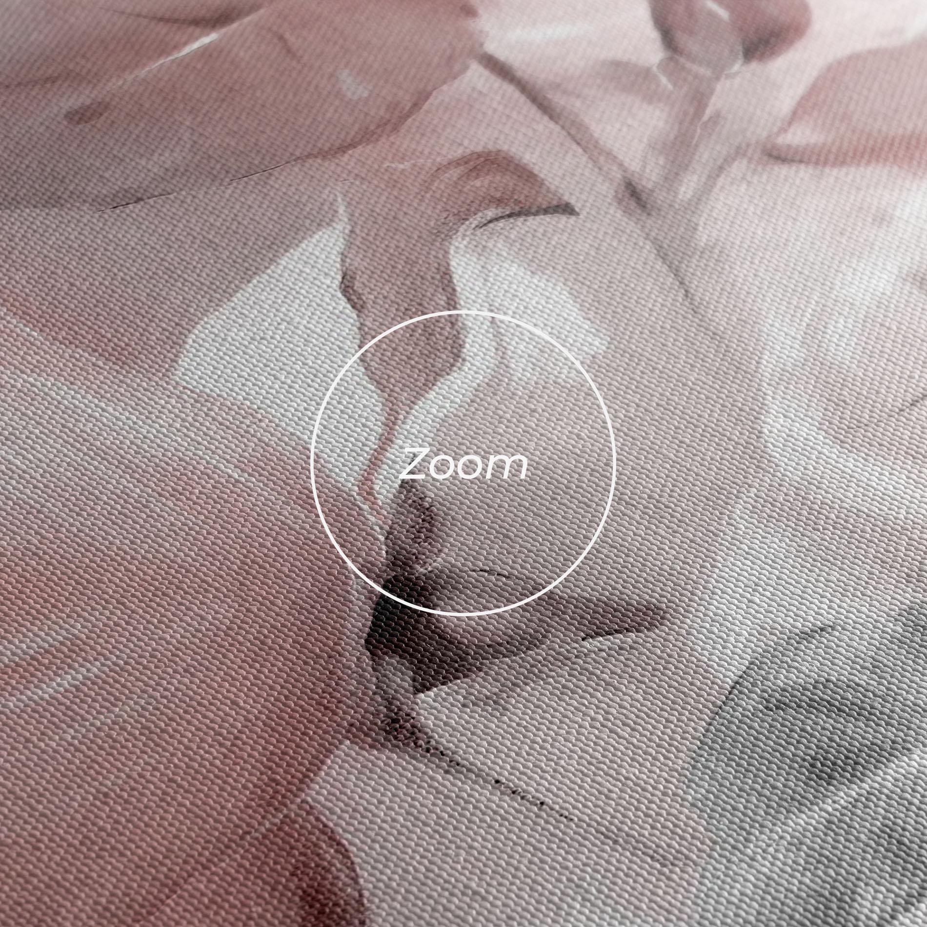 Vászonkép Abstract Pink Flowers mockup 3