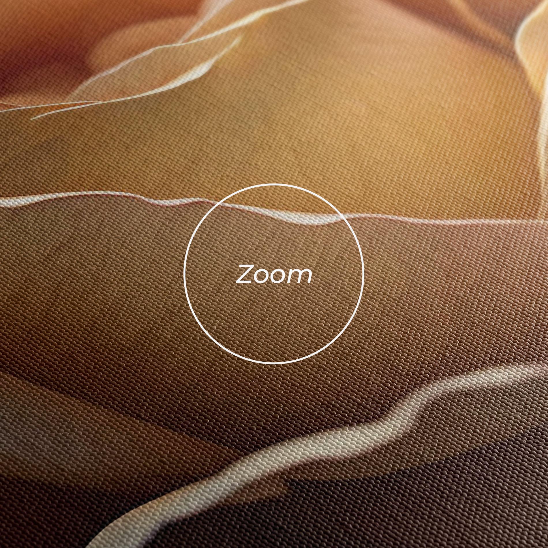 Vászonkép Light Orange Rose Close Up mockup 3