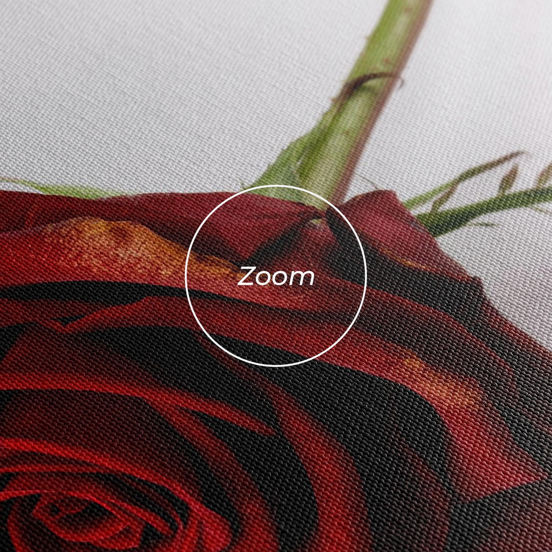 Vászonkép Lonely Rose mockup 3