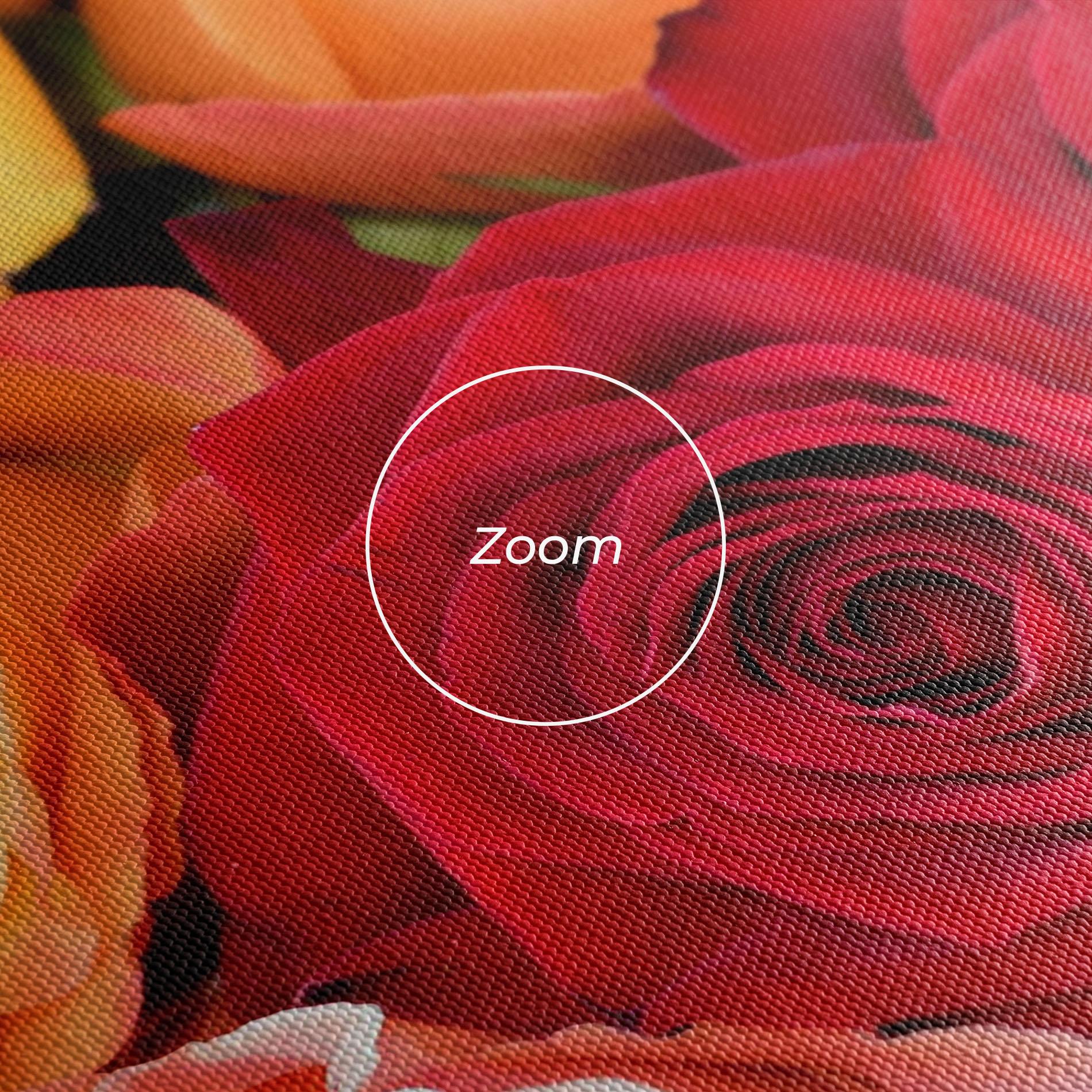 Vászonkép Mixed Roses mockup 3