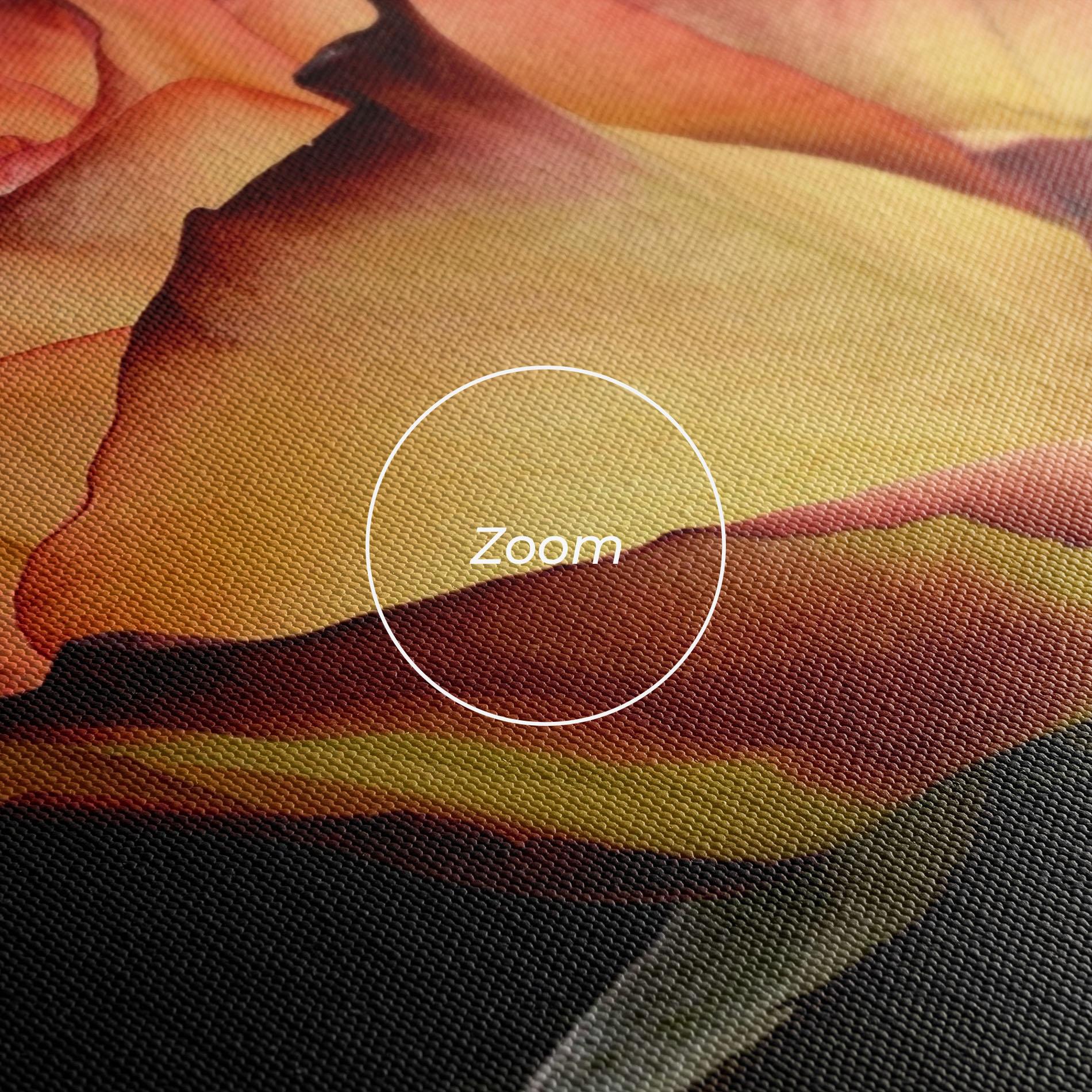 Vászonkép Orange Rose mockup 3