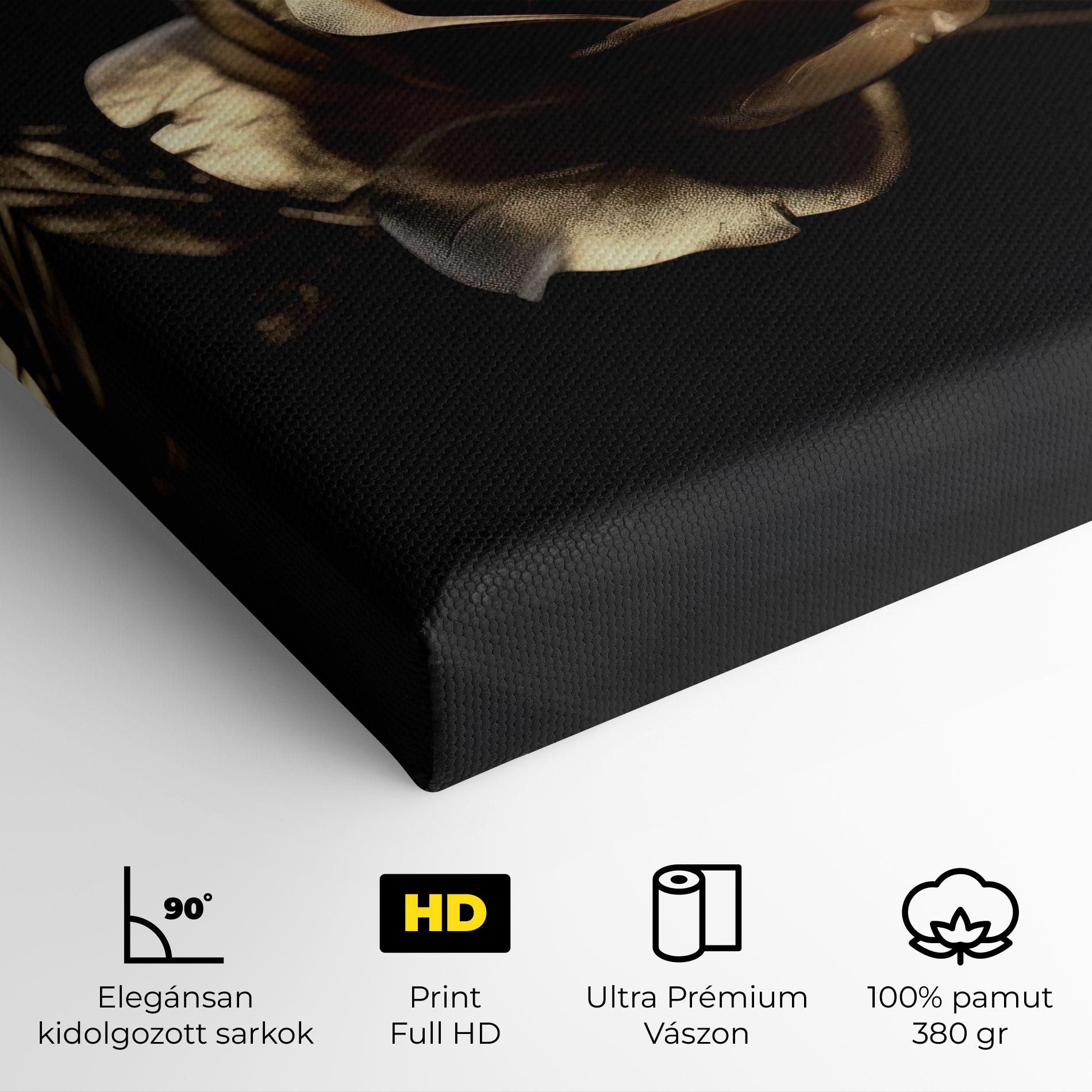 Vászonkép Gold Rose mockup 4