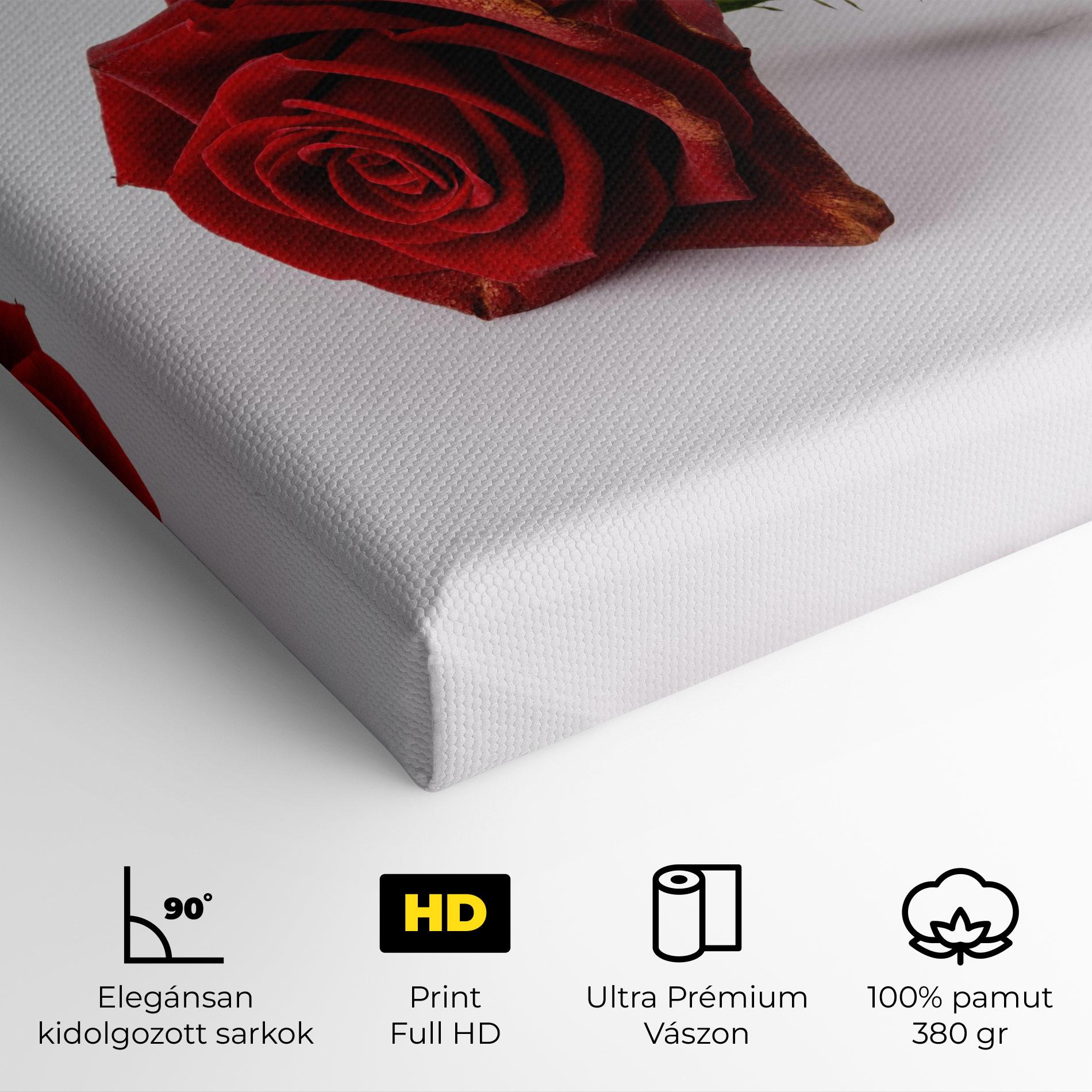 Vászonkép Lonely Rose mockup 4