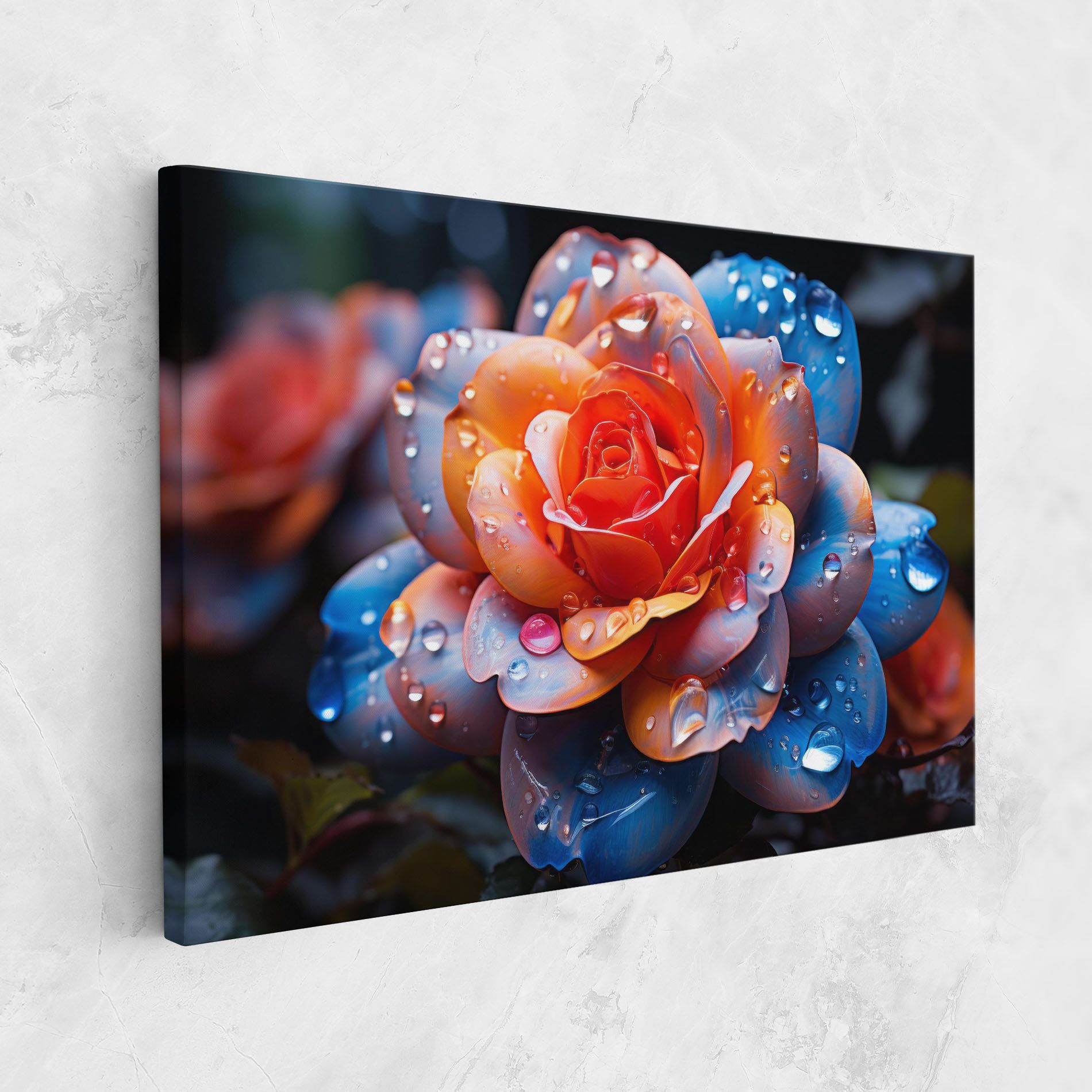 Orange Blue Rose mockup 1
