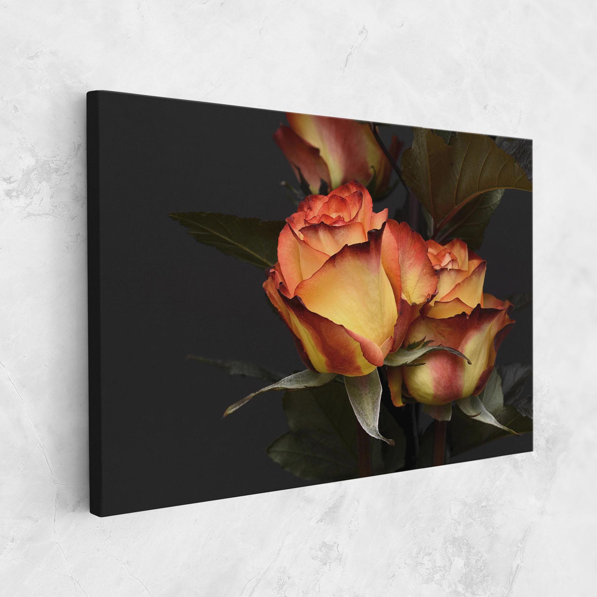 Vászonkép Orange Rose mockup 1