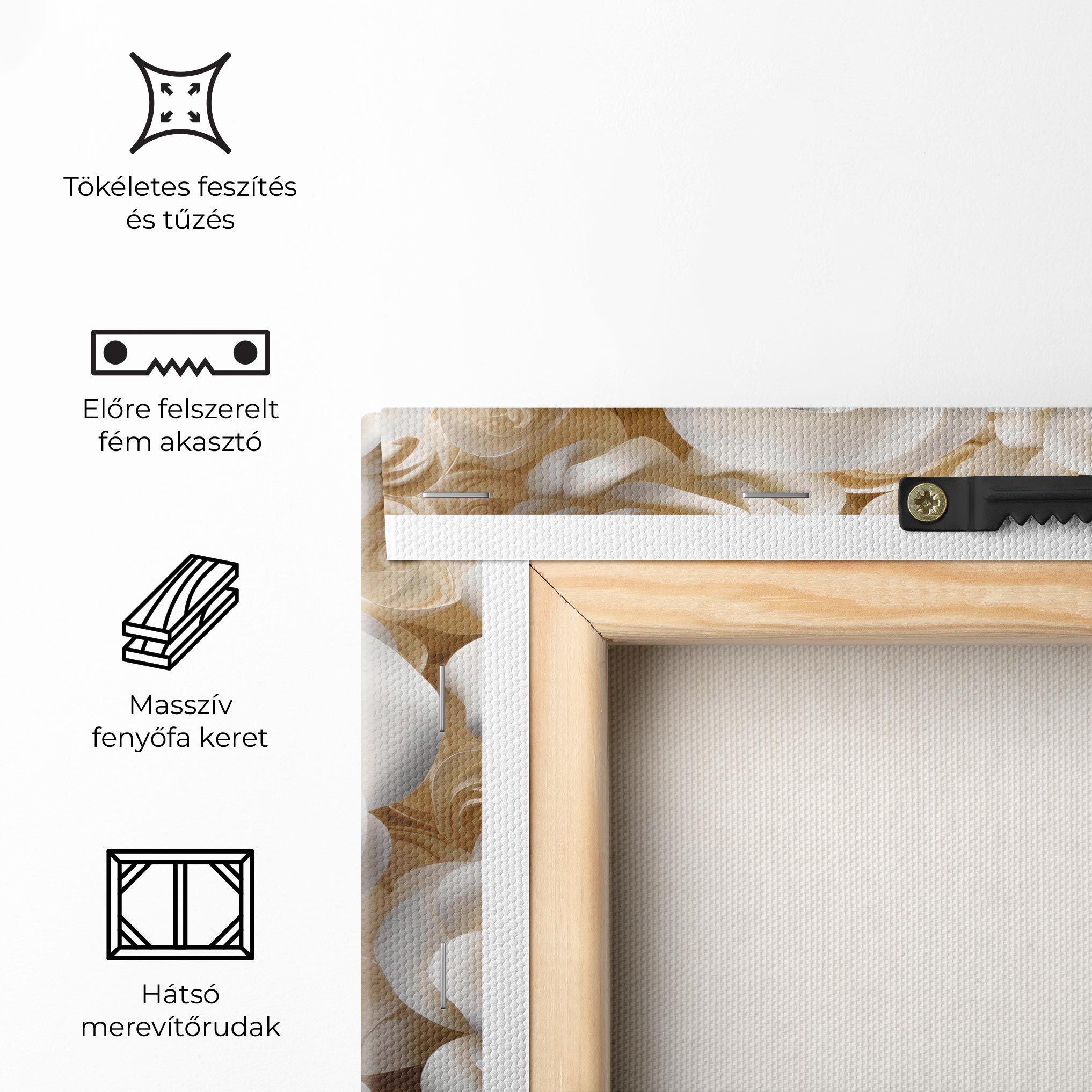 Cream Roses Wall mockup 5