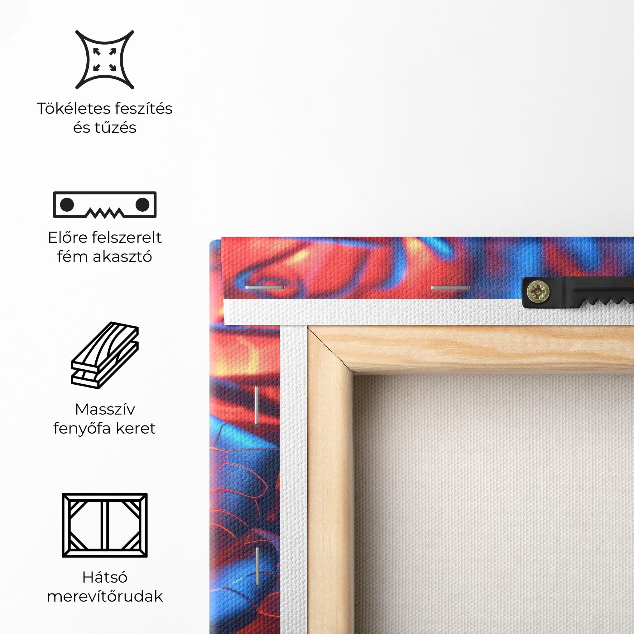 Vászonkép Glowing Roses mockup 5