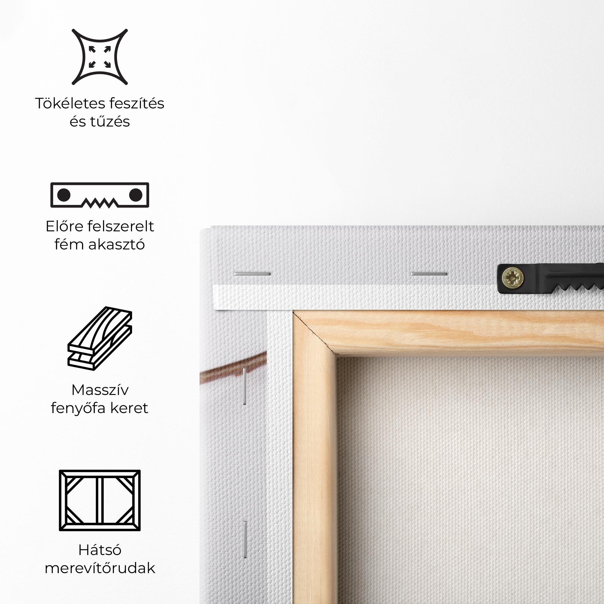 Vászonkép Lonely Rose mockup 5