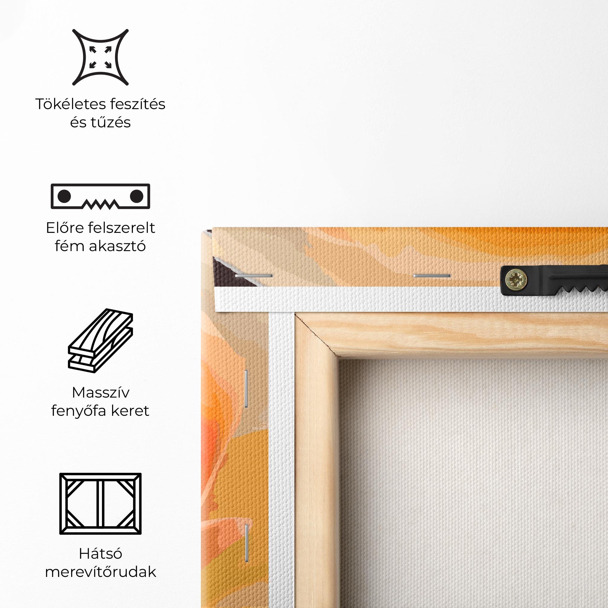 Vászonkép Orange Rose Ioana mockup 5