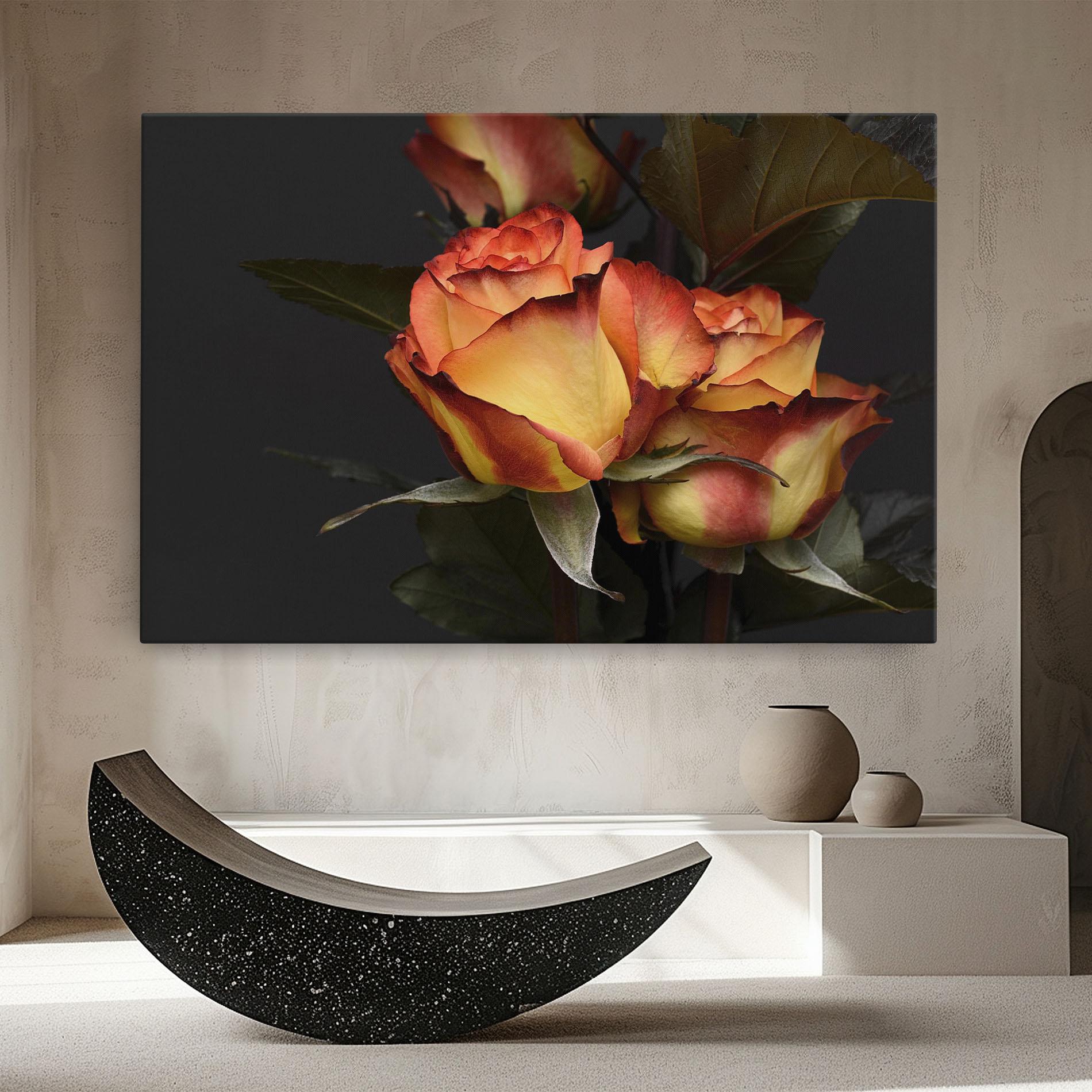 Vászonkép Orange Rose mockup 8