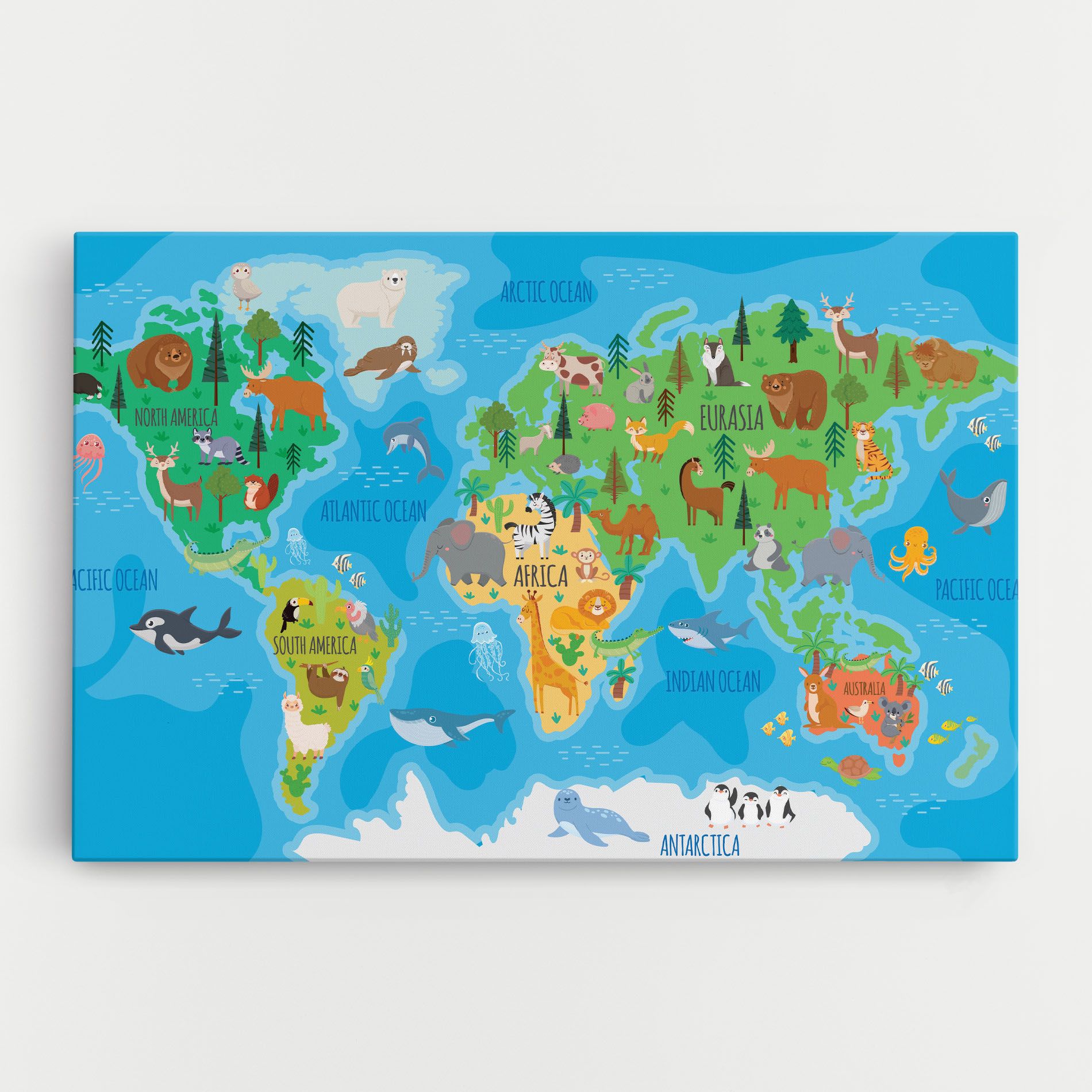 Worldwide Kids Map mockup 0