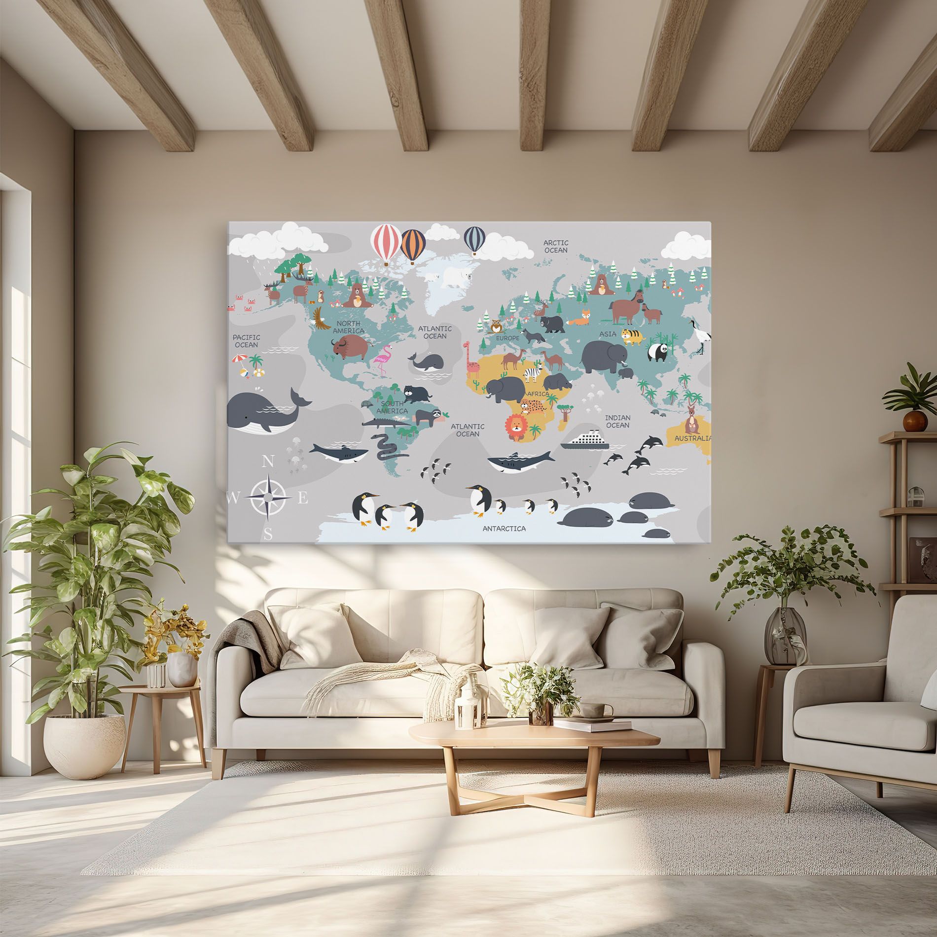 Cute Kids Map mockup 6