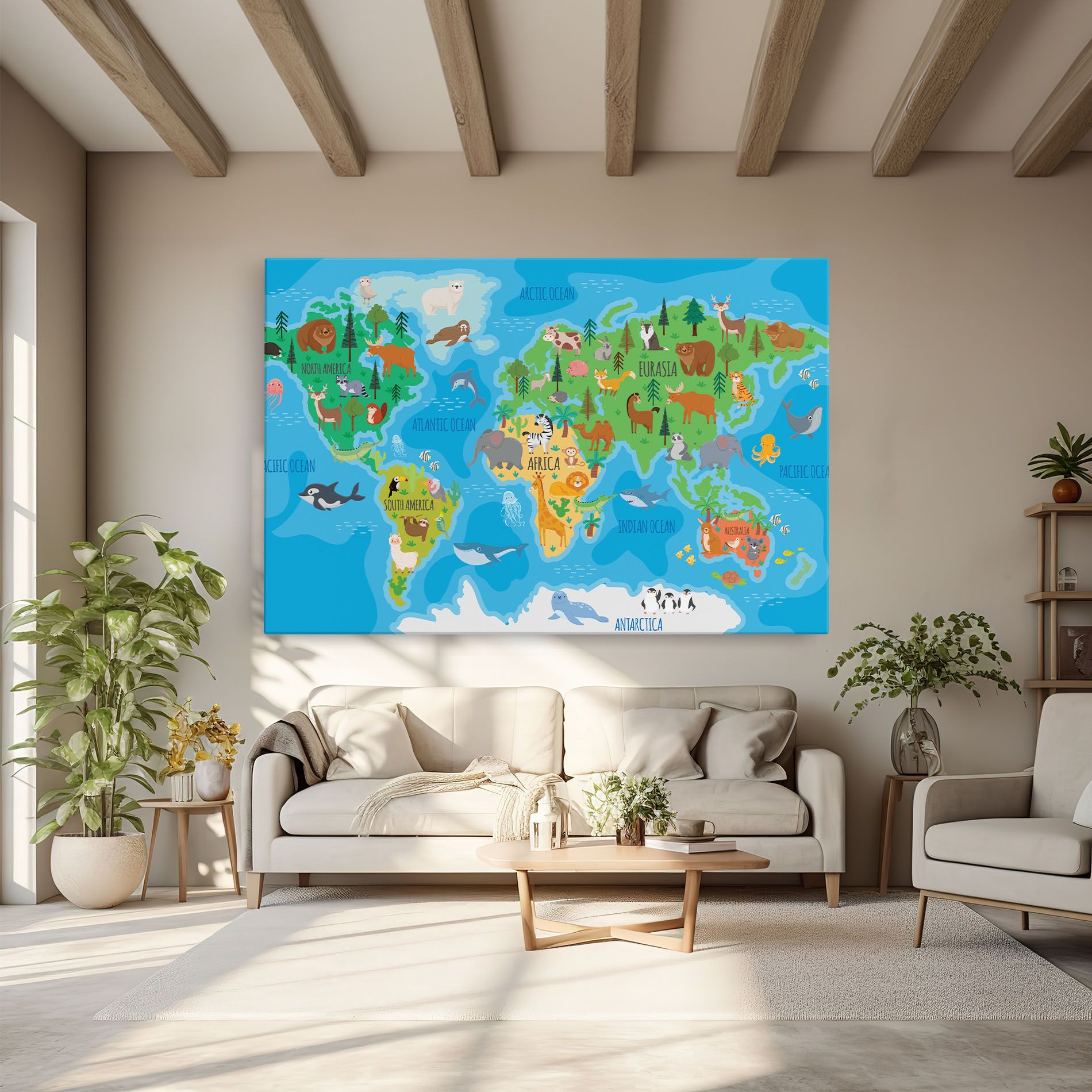 Worldwide Kids Map mockup 6