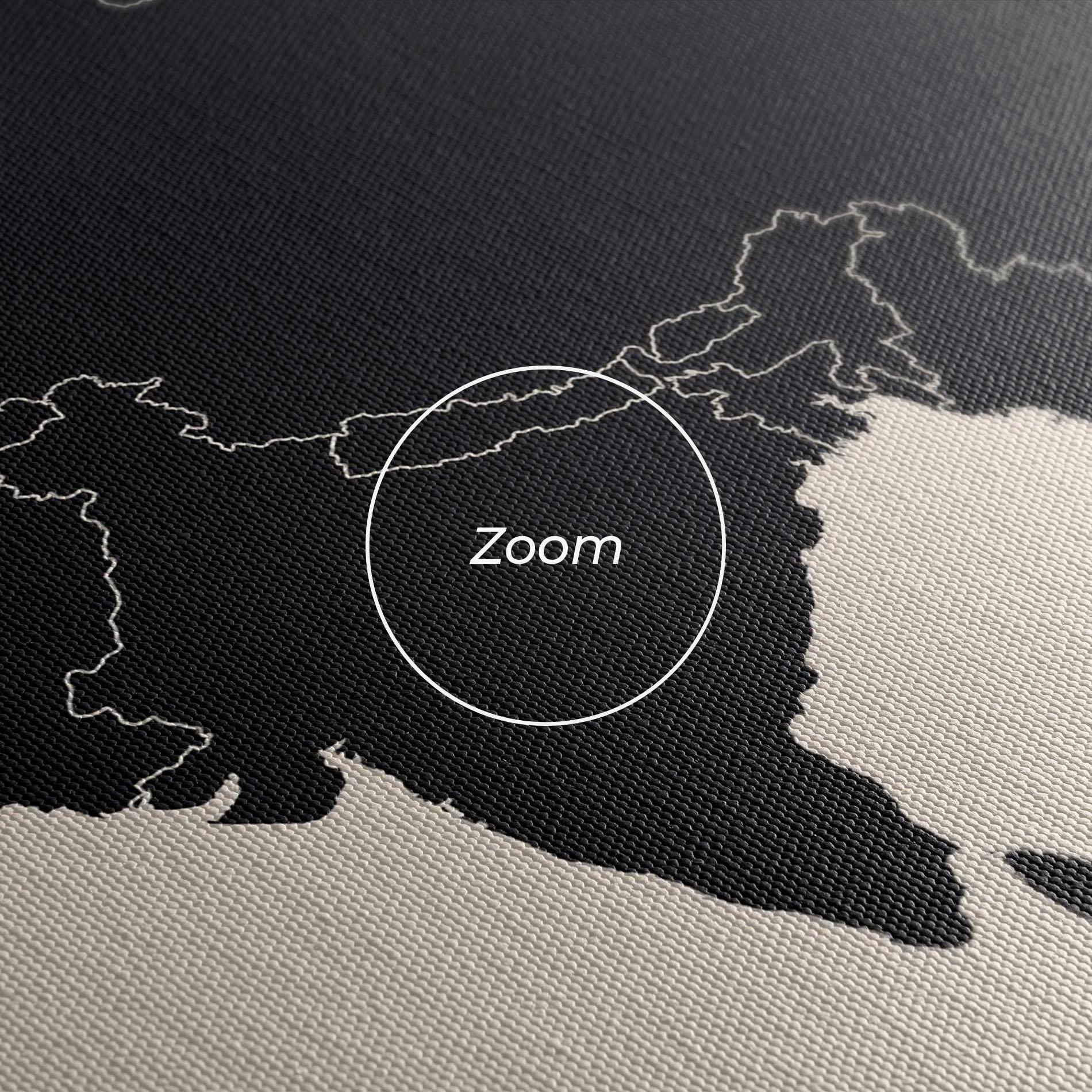 Vászonkép Asia Continent mockup 3