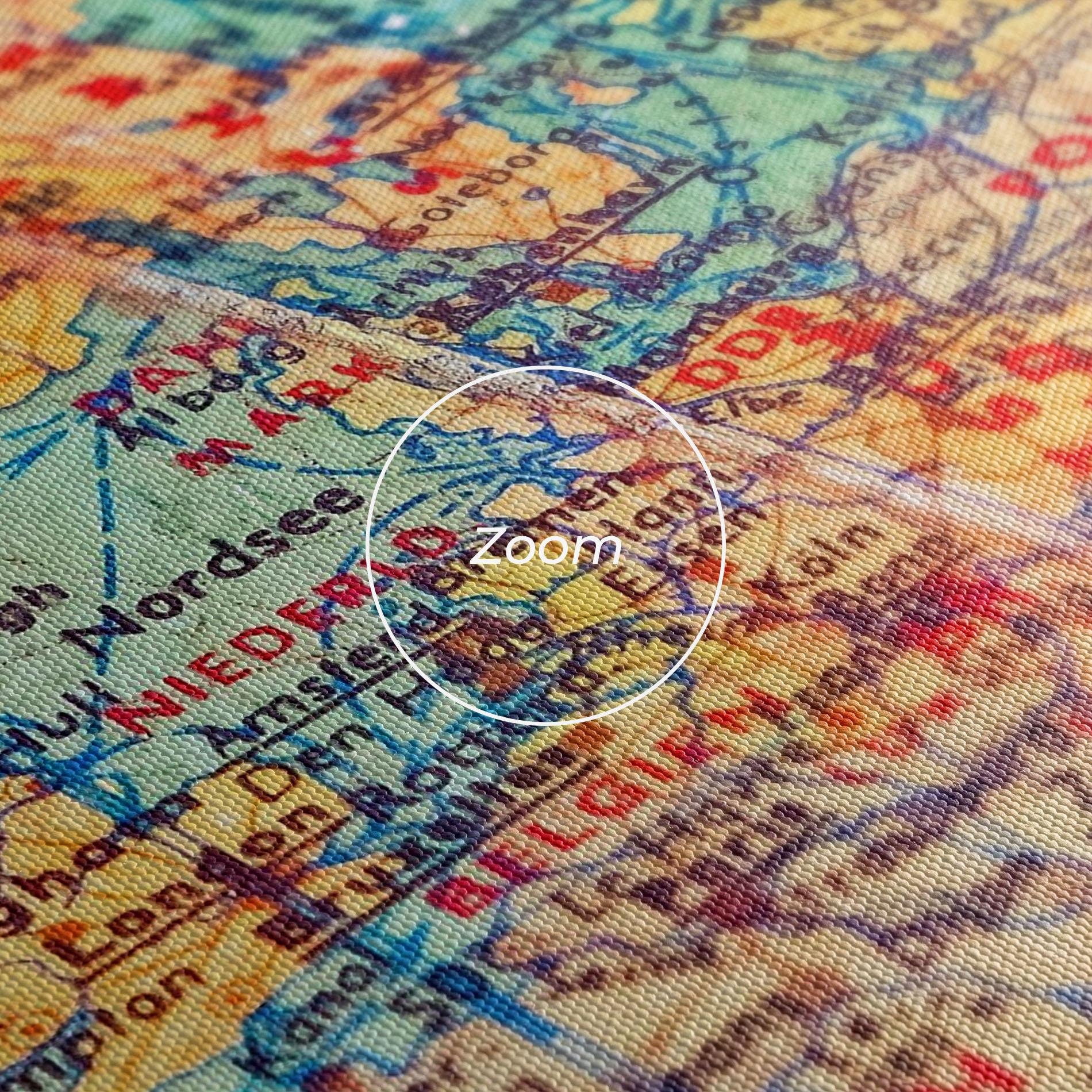 Vászonkép Globe mockup 3