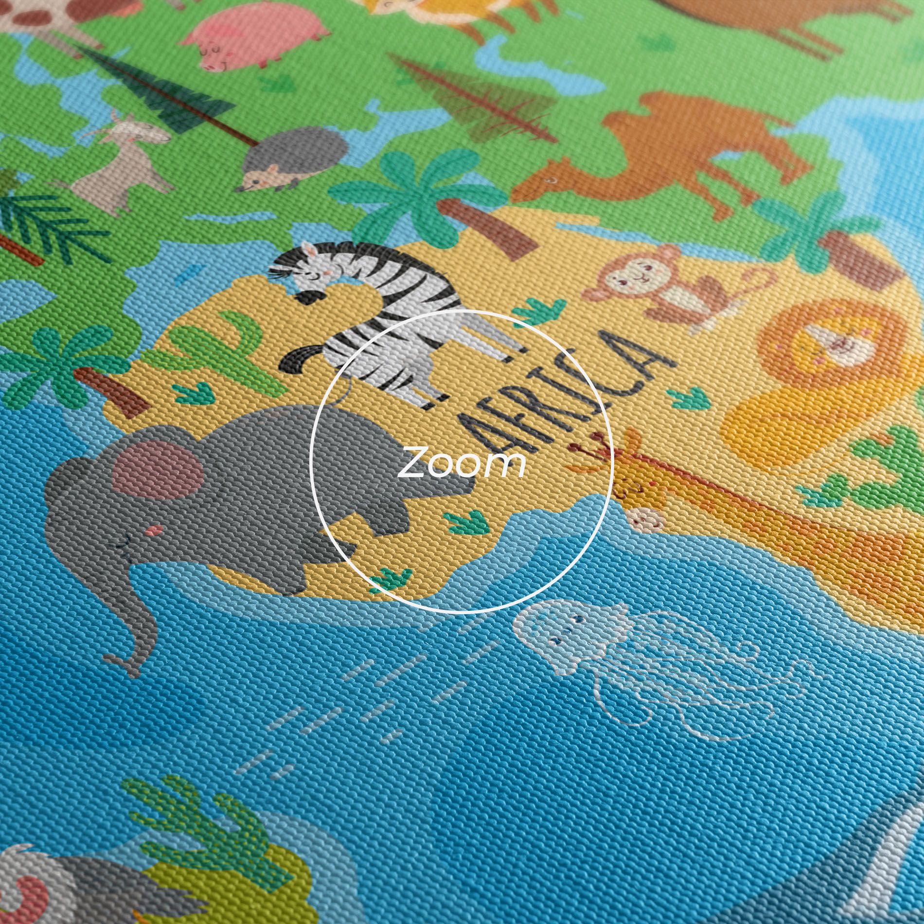 Worldwide Kids Map mockup 3