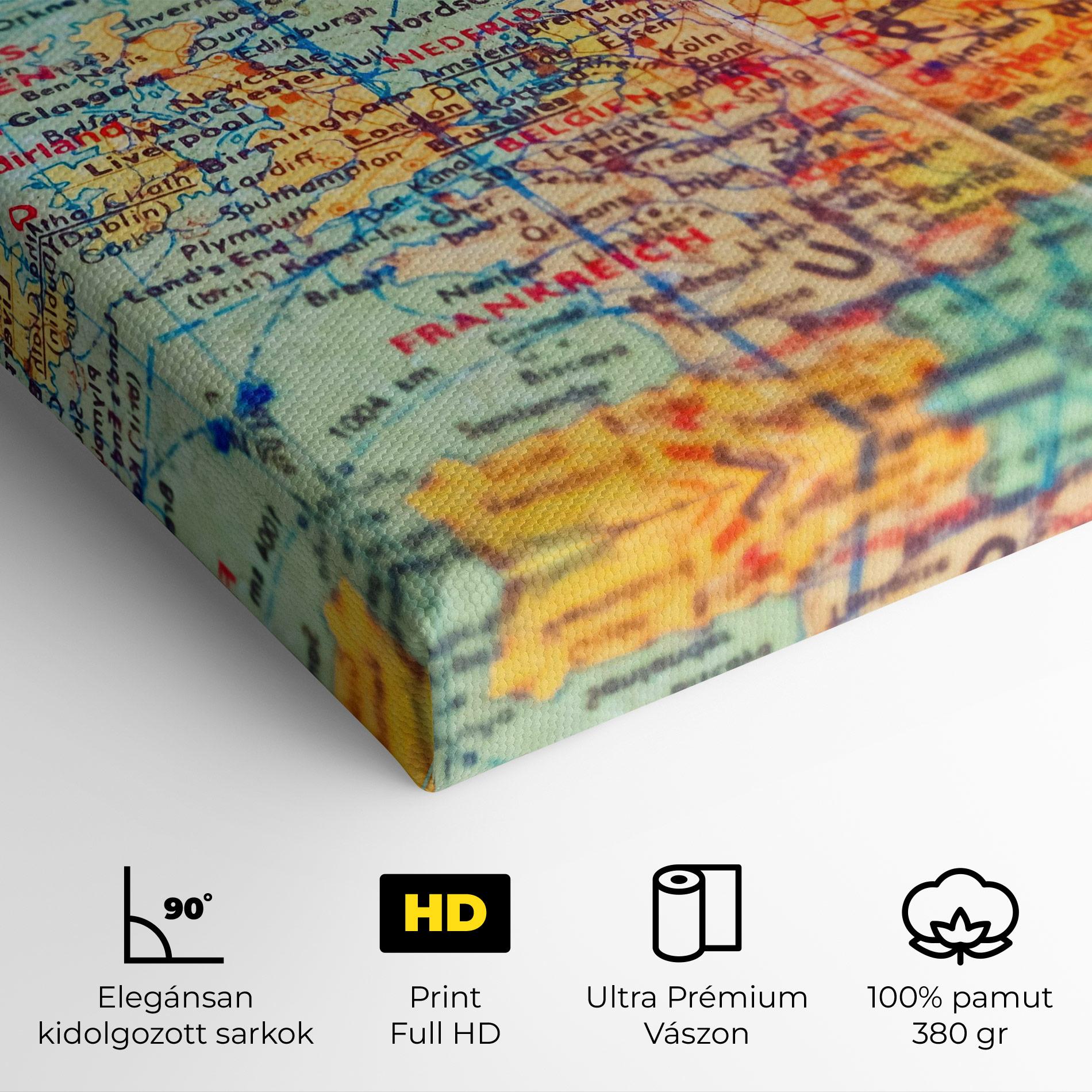 Vászonkép Globe mockup 4