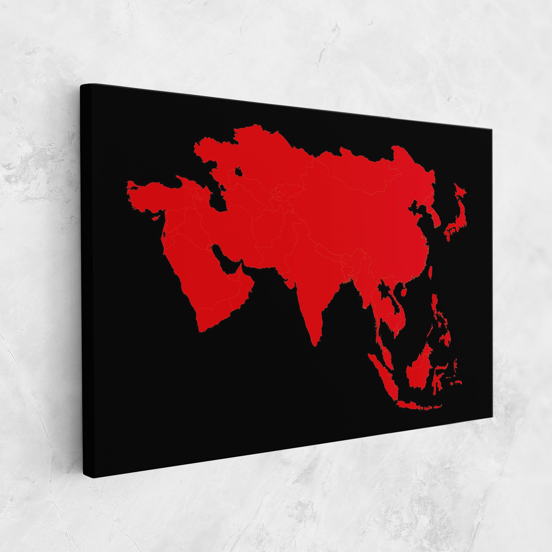 Asia Map mockup 1
