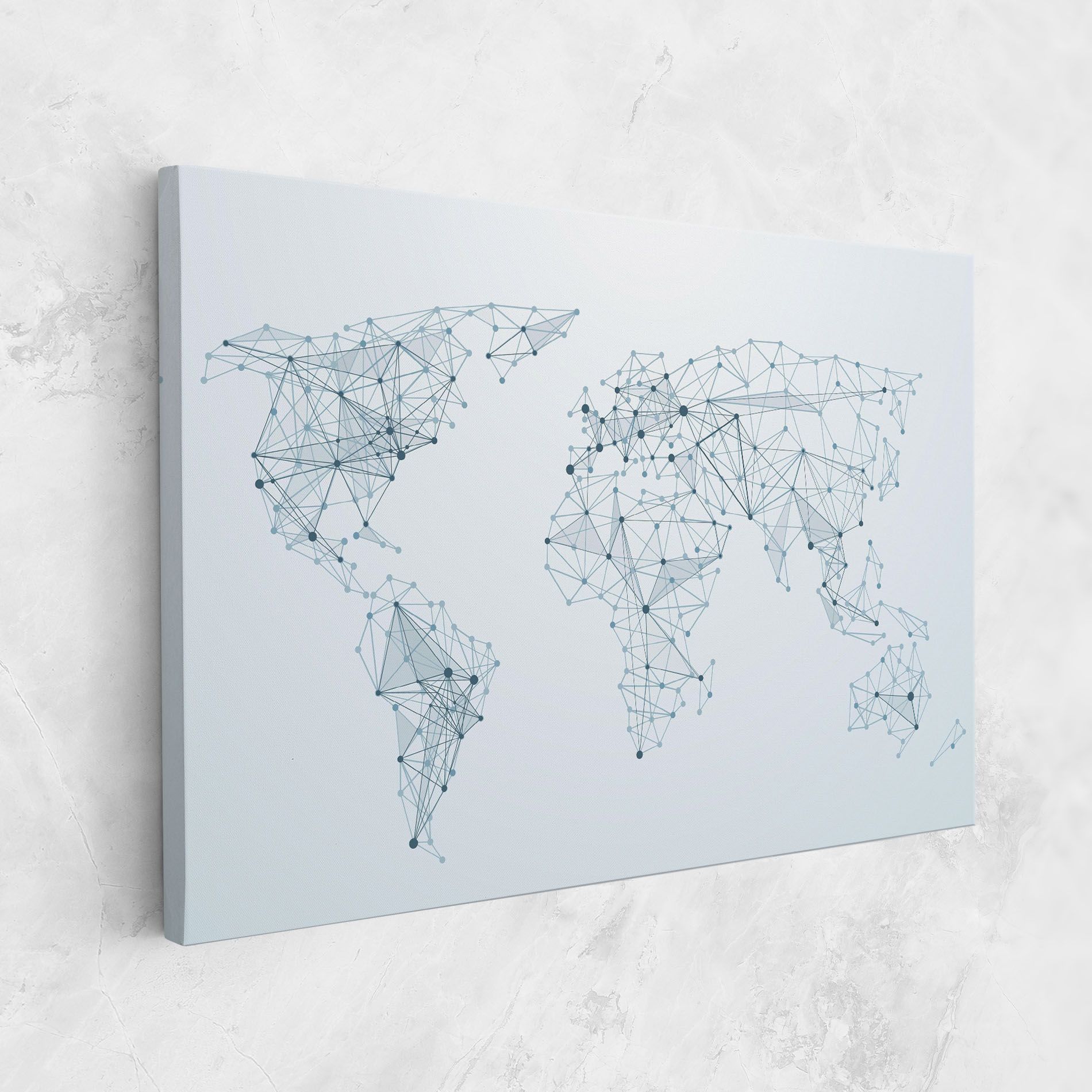 Blue Line Map mockup 1