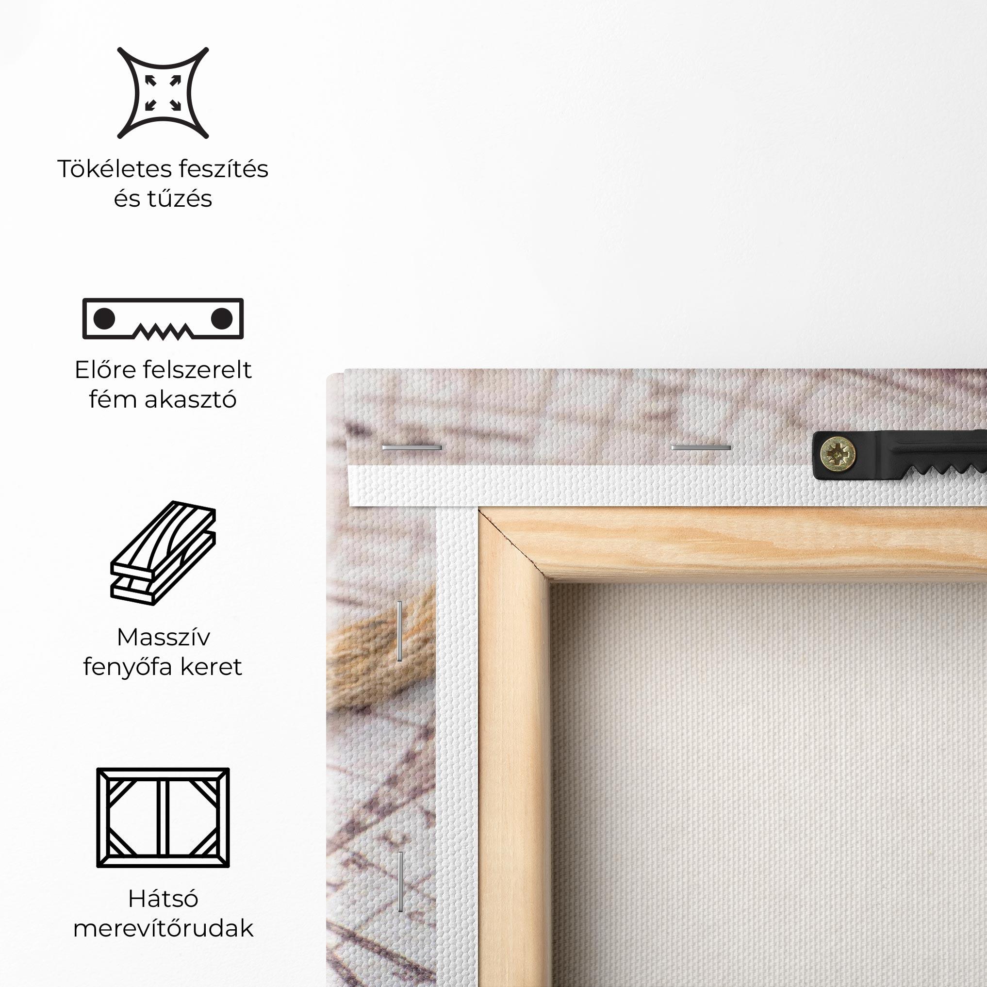 Vászonkép Anchor Map mockup 5