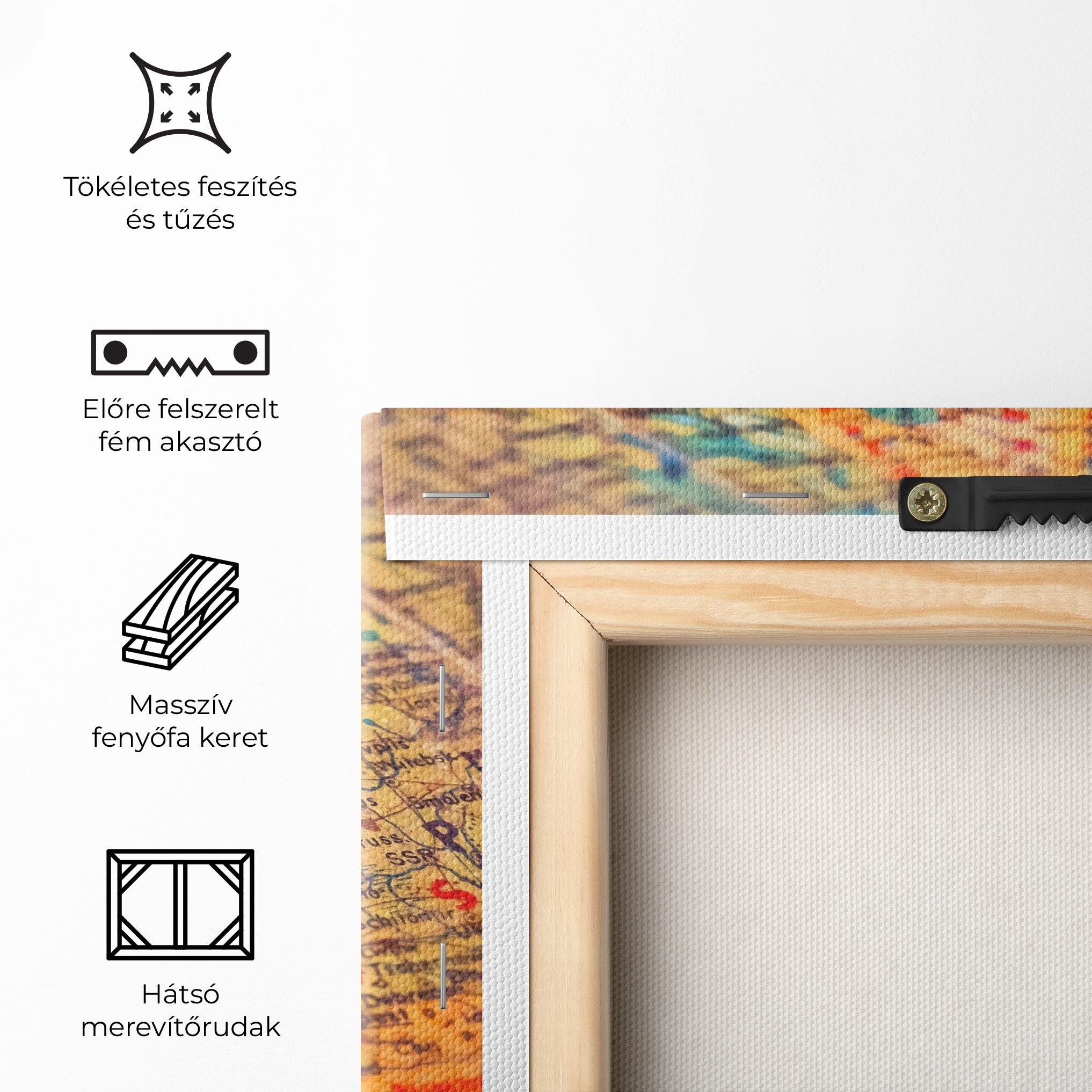 Vászonkép Globe mockup 5