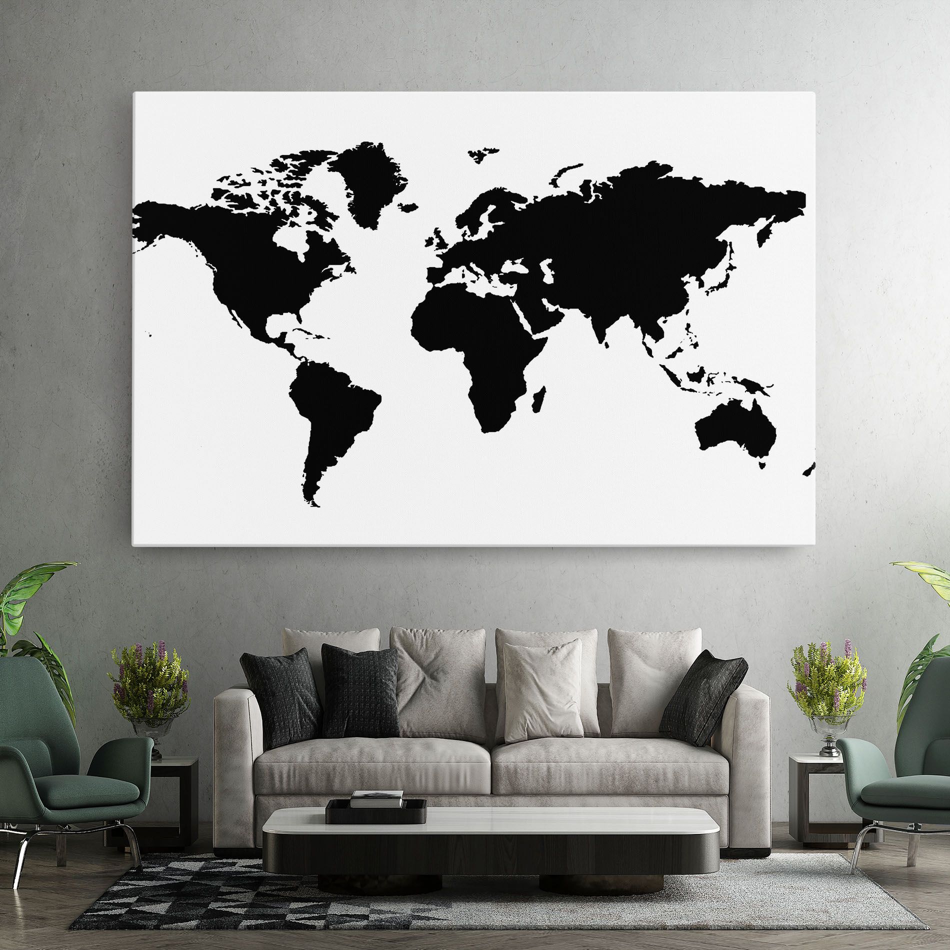 Global Black Map mockup 7