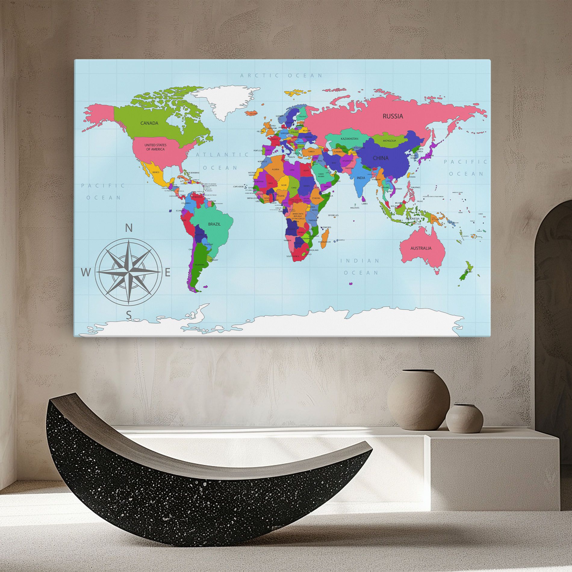 Colorful Continents mockup 8