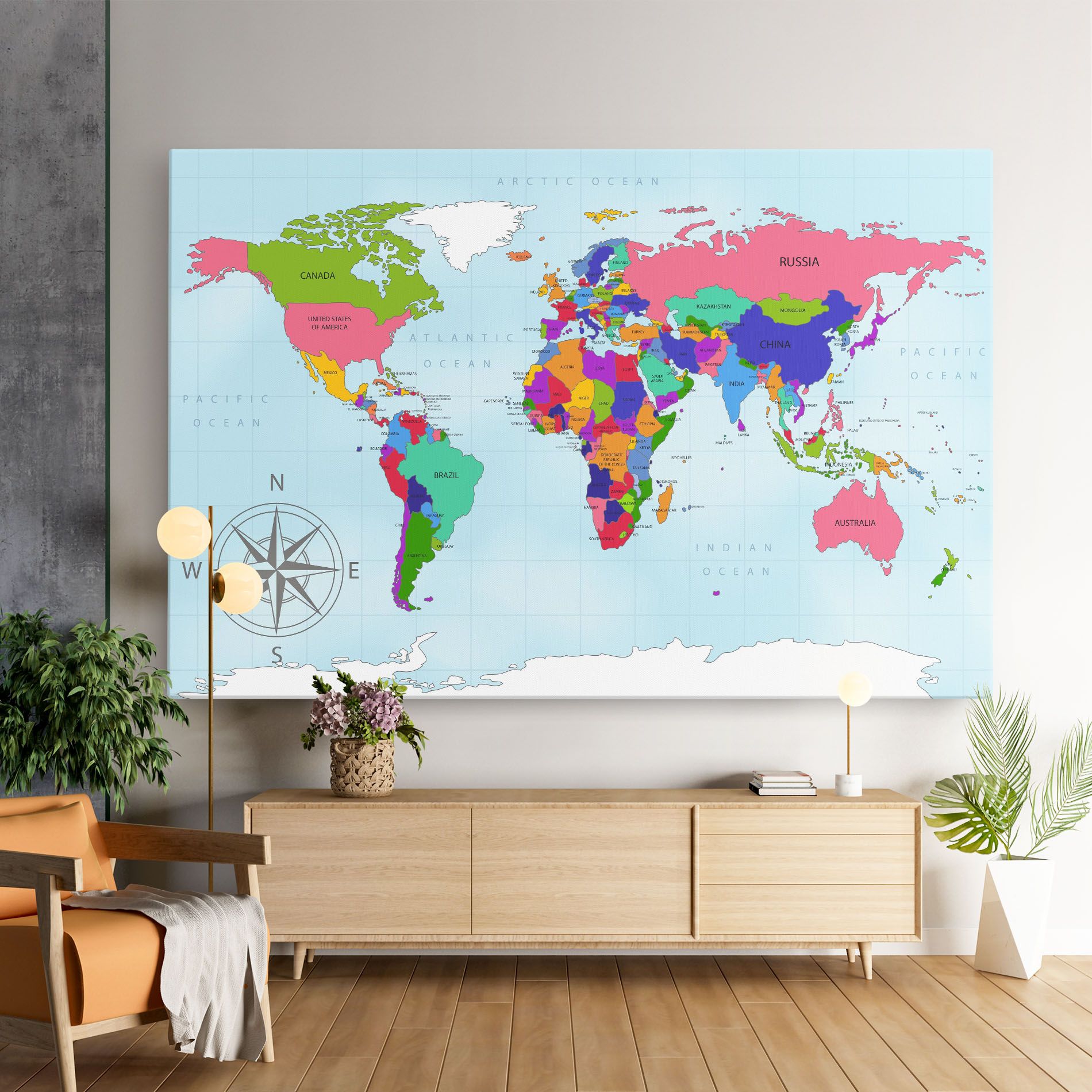 Colorful Continents mockup 9