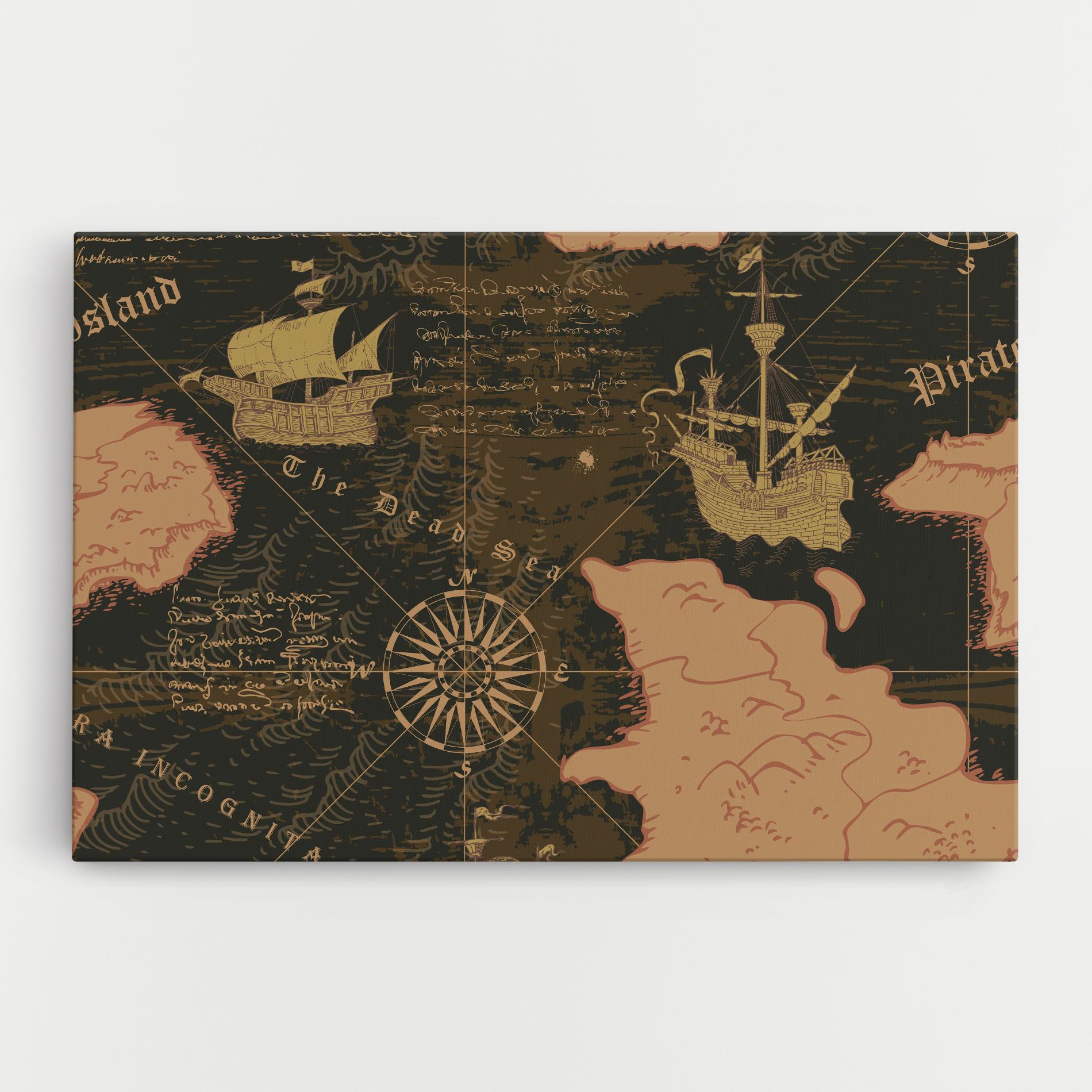 Cool Old Map mockup 0