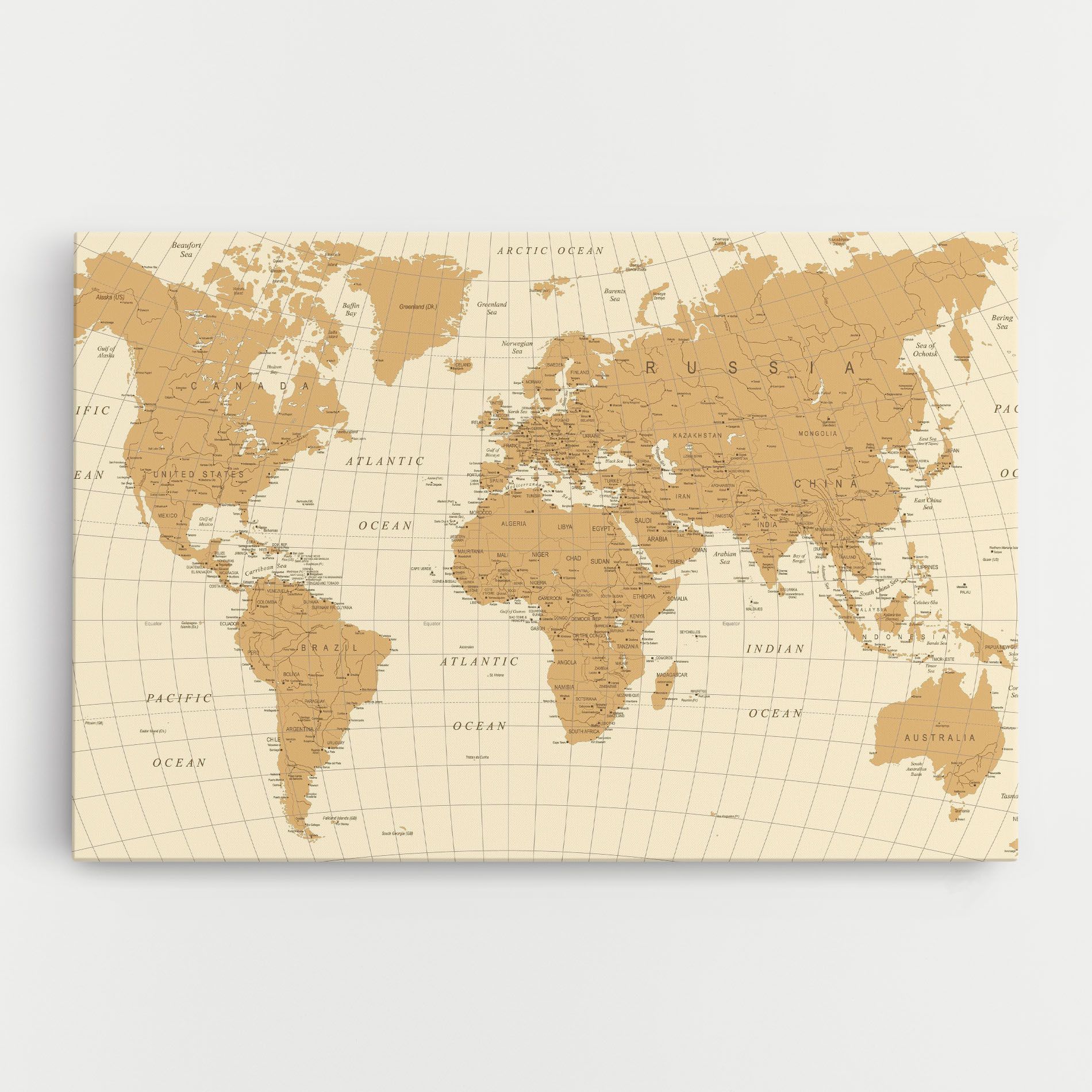 Old Map Cream mockup 0