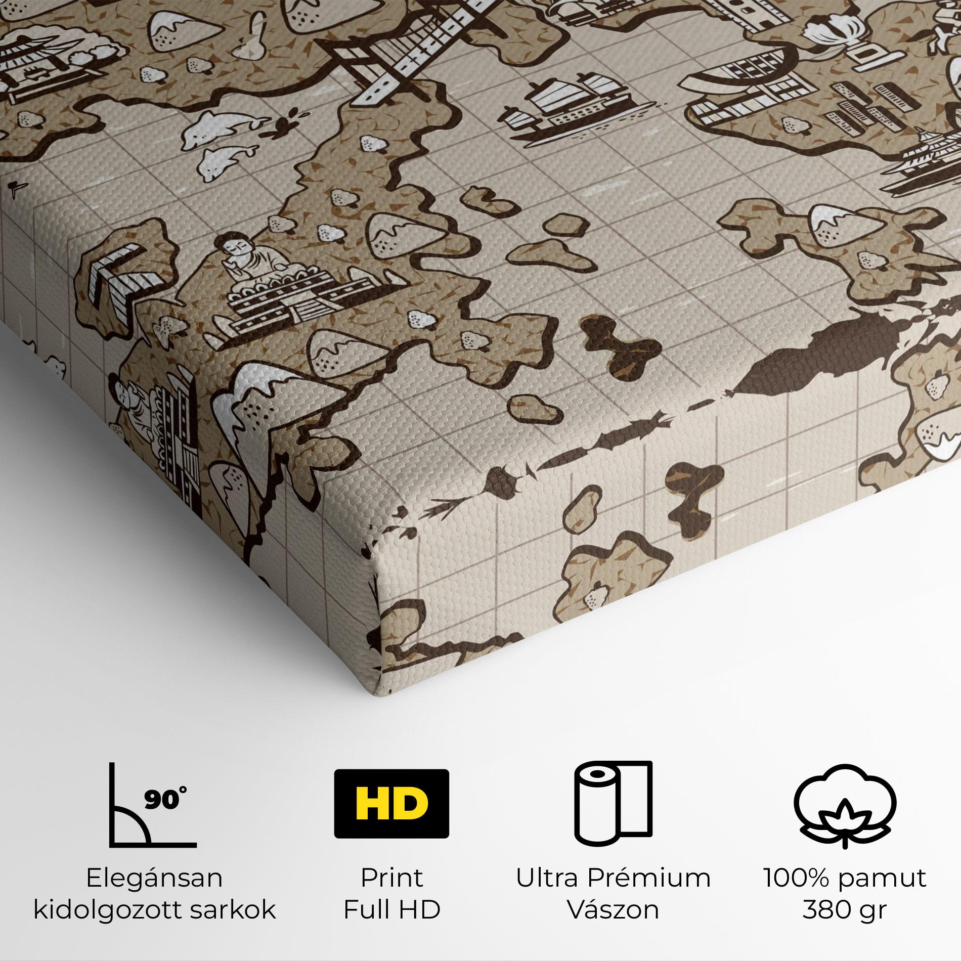 Vászonkép Hong Kong mockup 4