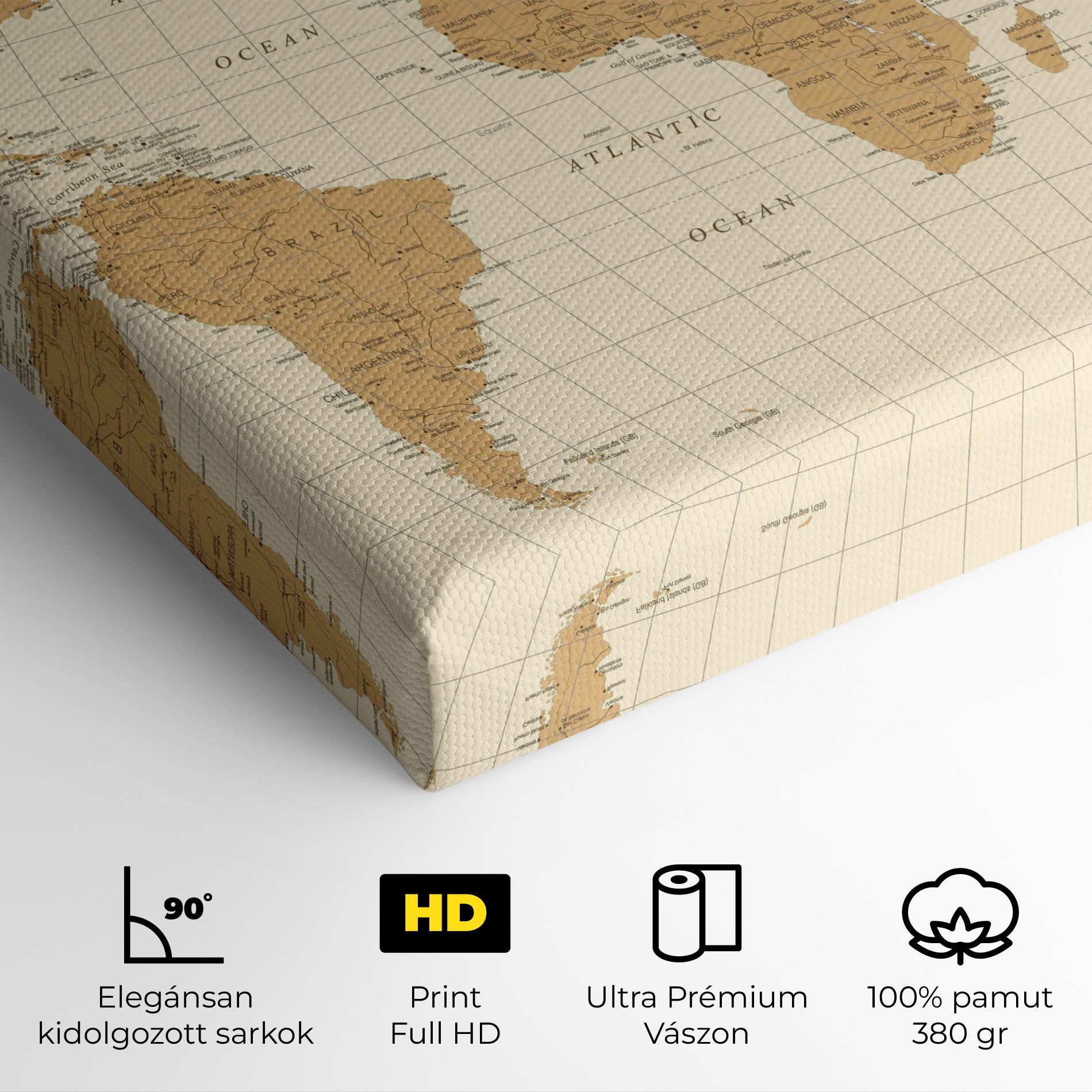 Old Map Cream mockup 4