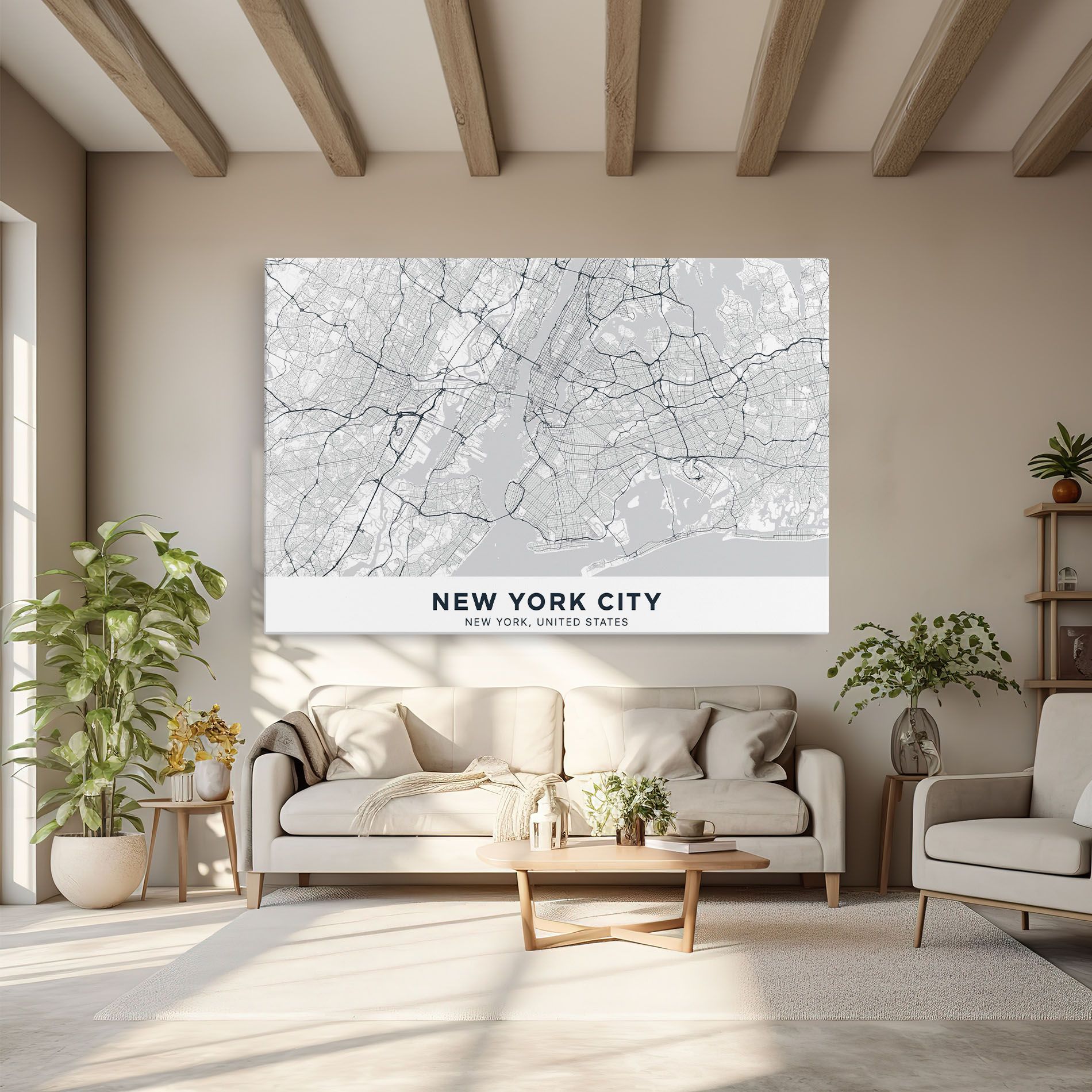 New York Map mockup 6