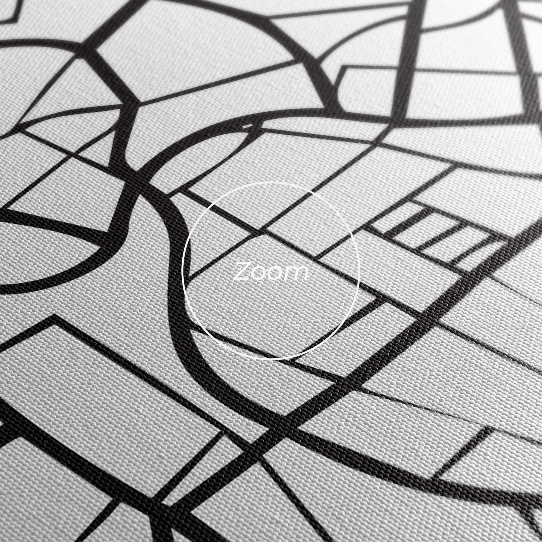 Vászonkép Berlin Map mockup 3