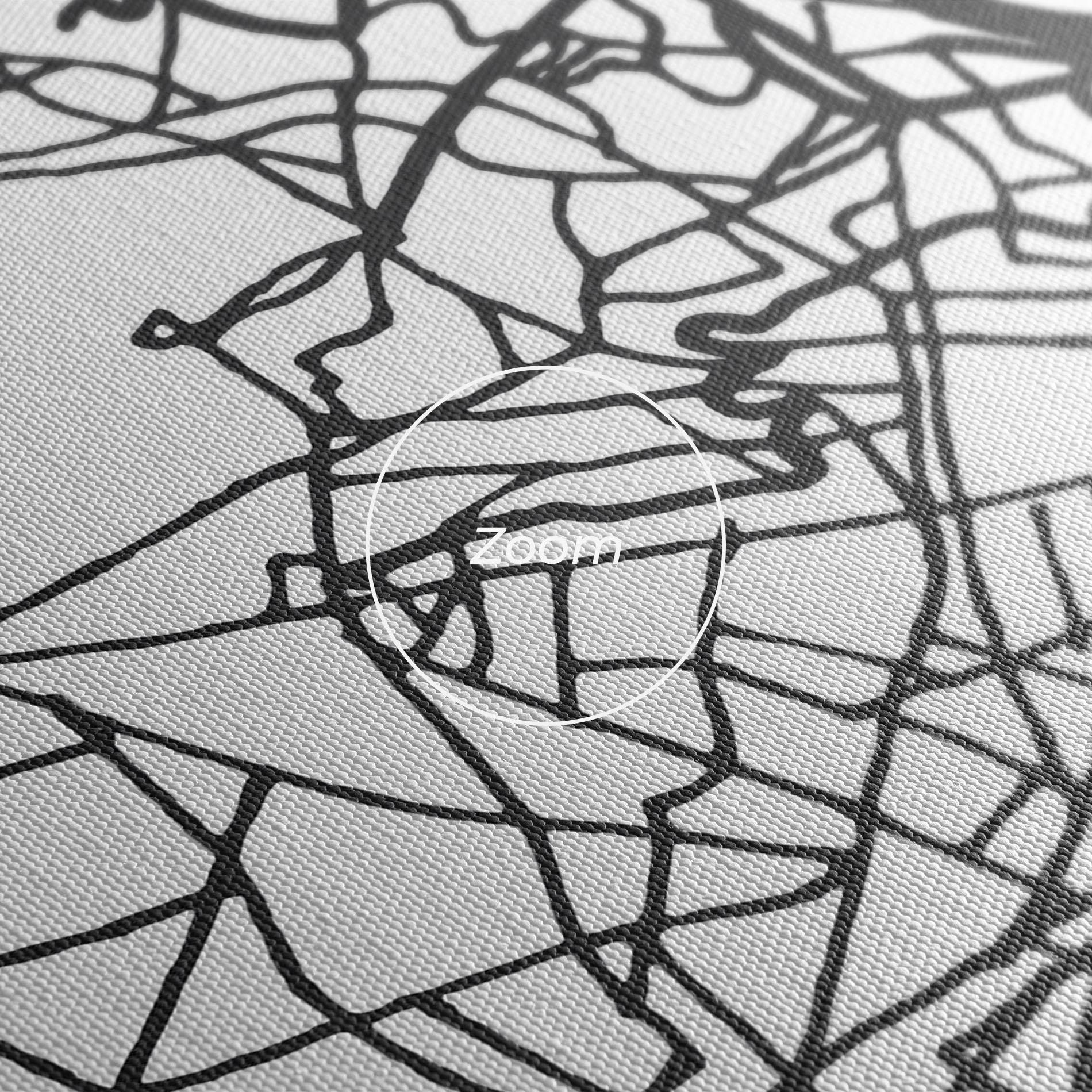 Vászonkép Ho Chi Minh Map mockup 3