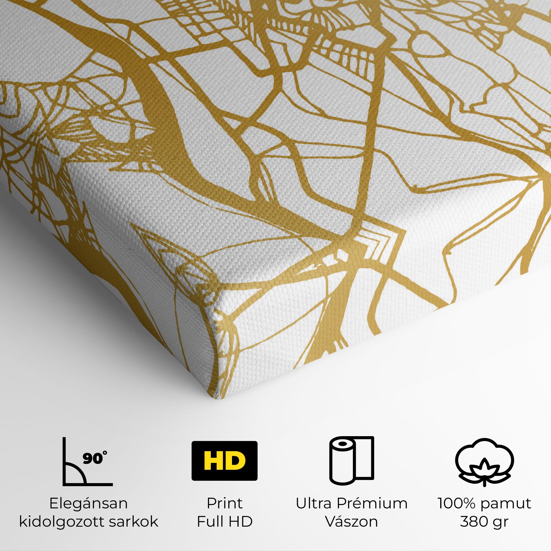 Vászonkép Antananarivo Map mockup 4