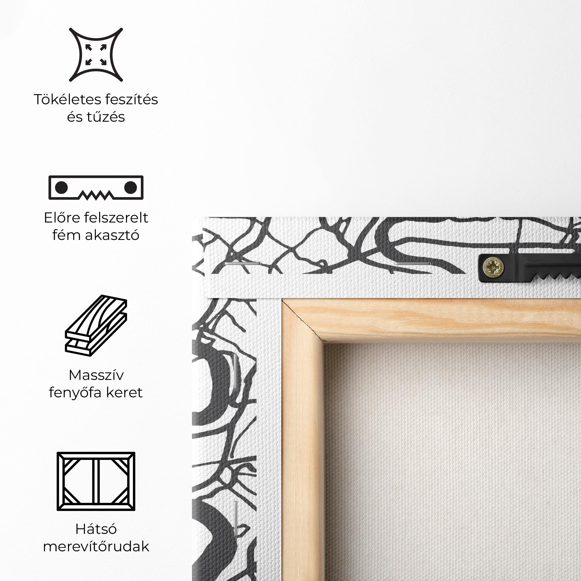 Vászonkép Ho Chi Minh Map mockup 5