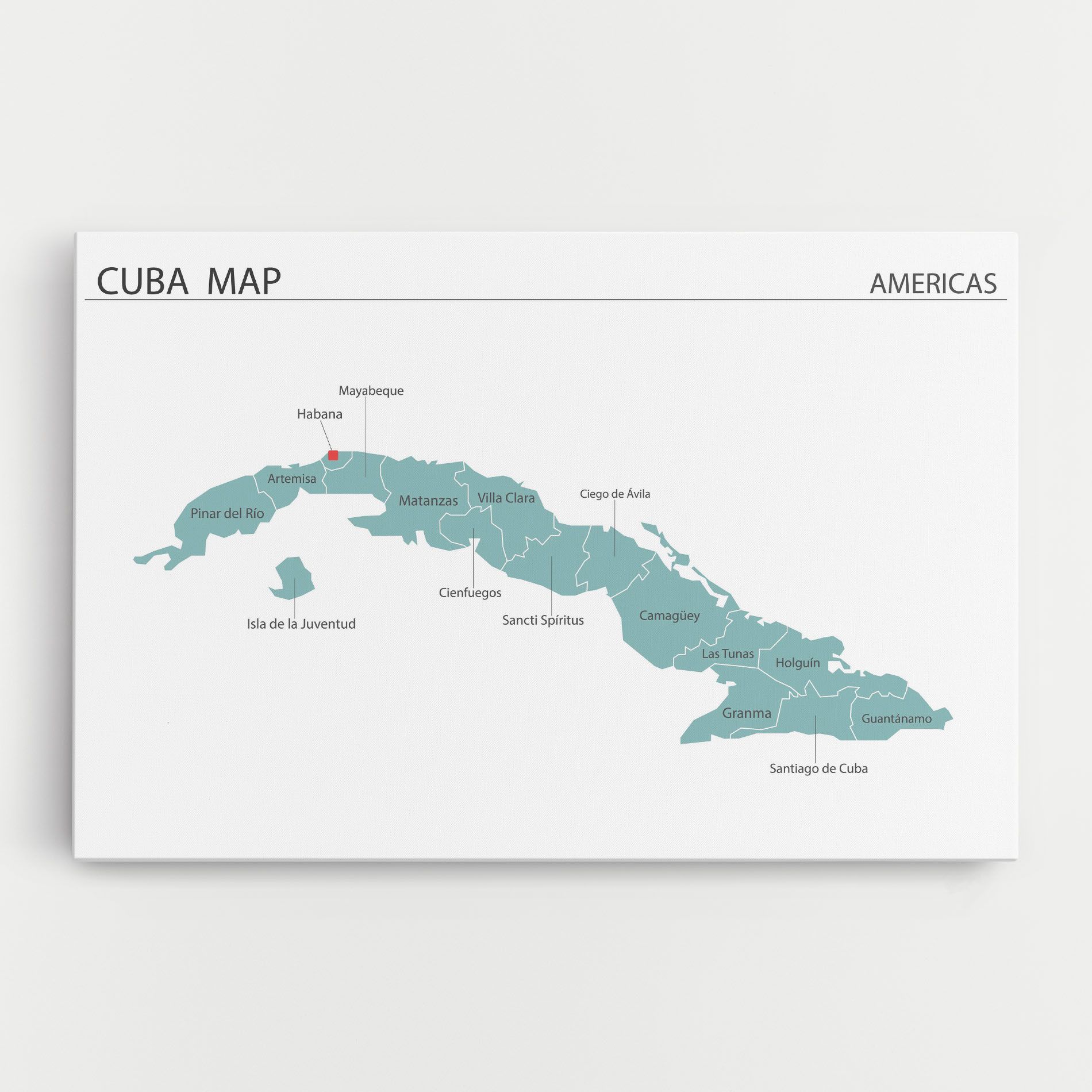 Cuba Map mockup 0