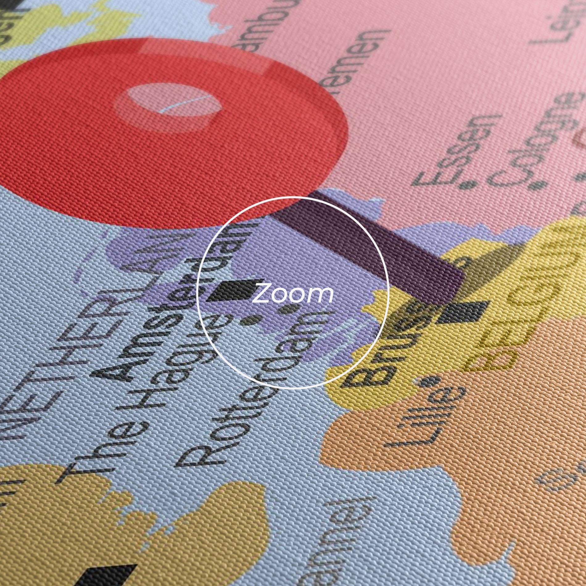 Vászonkép Belgium Close Up mockup 3