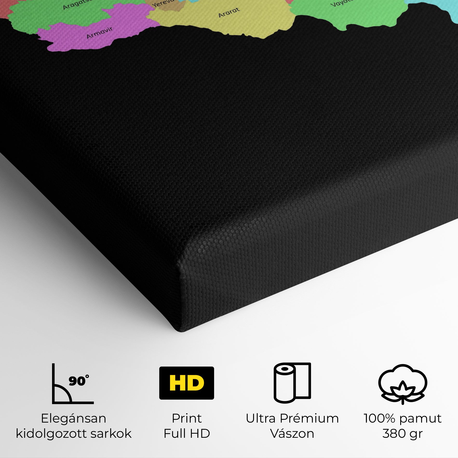 Armenia Map mockup 4