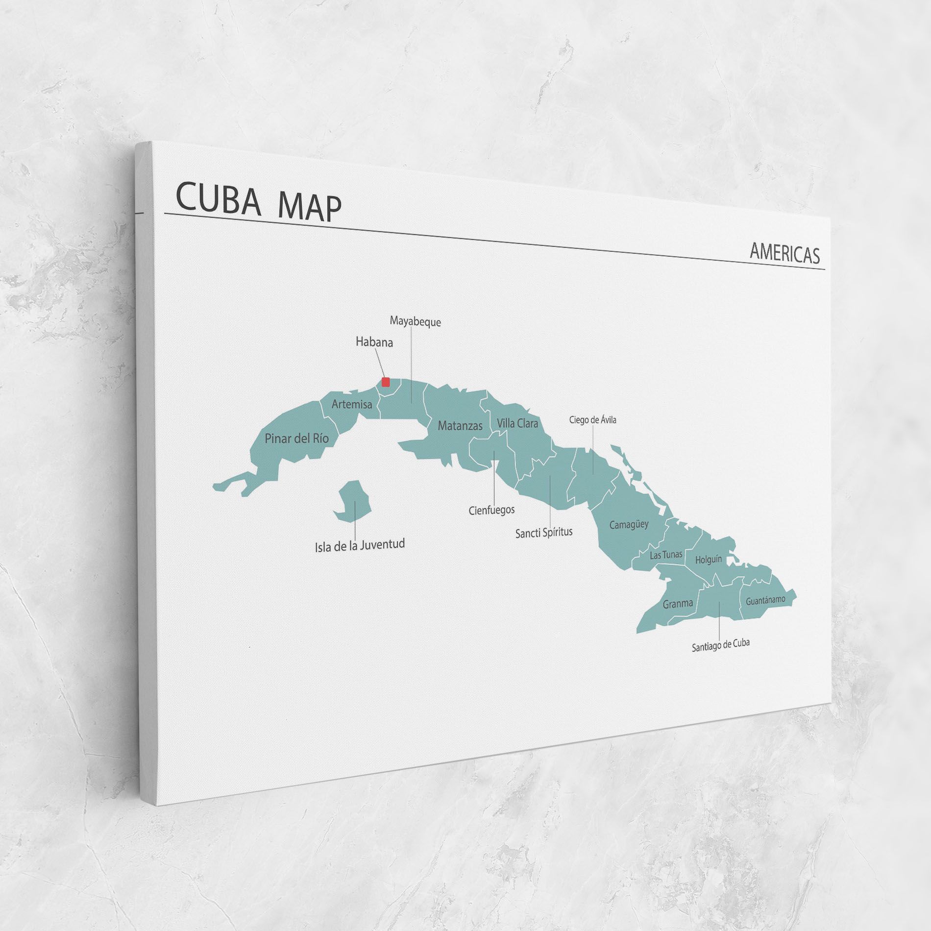 Cuba Map mockup 1