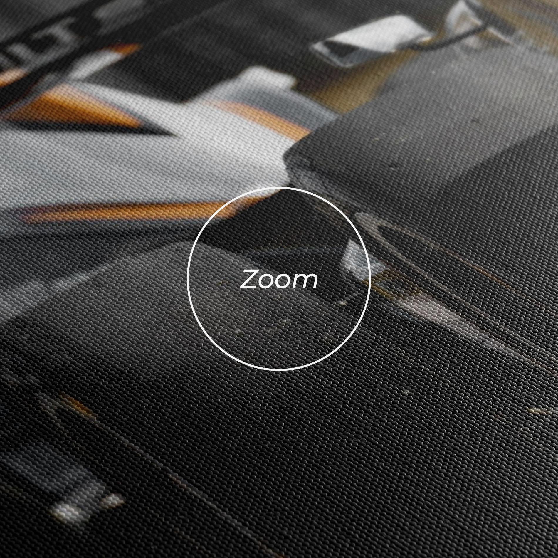 Vászonkép Grey F1 Cars mockup 3